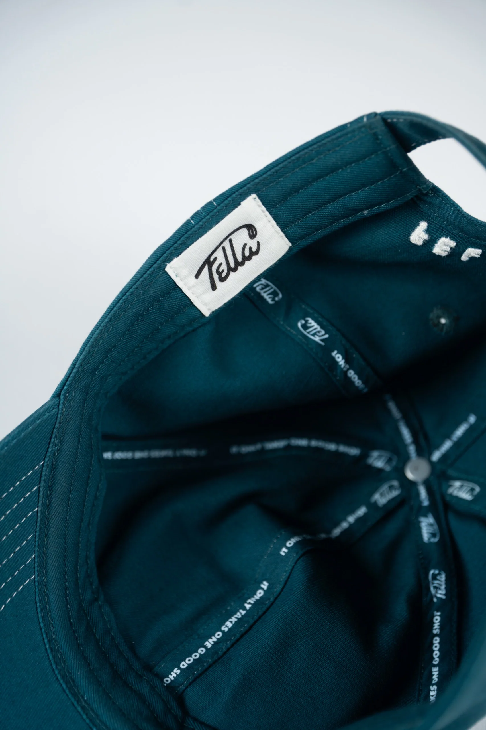 Fella Golf Contrast Stitch Dad Cap - Image 6