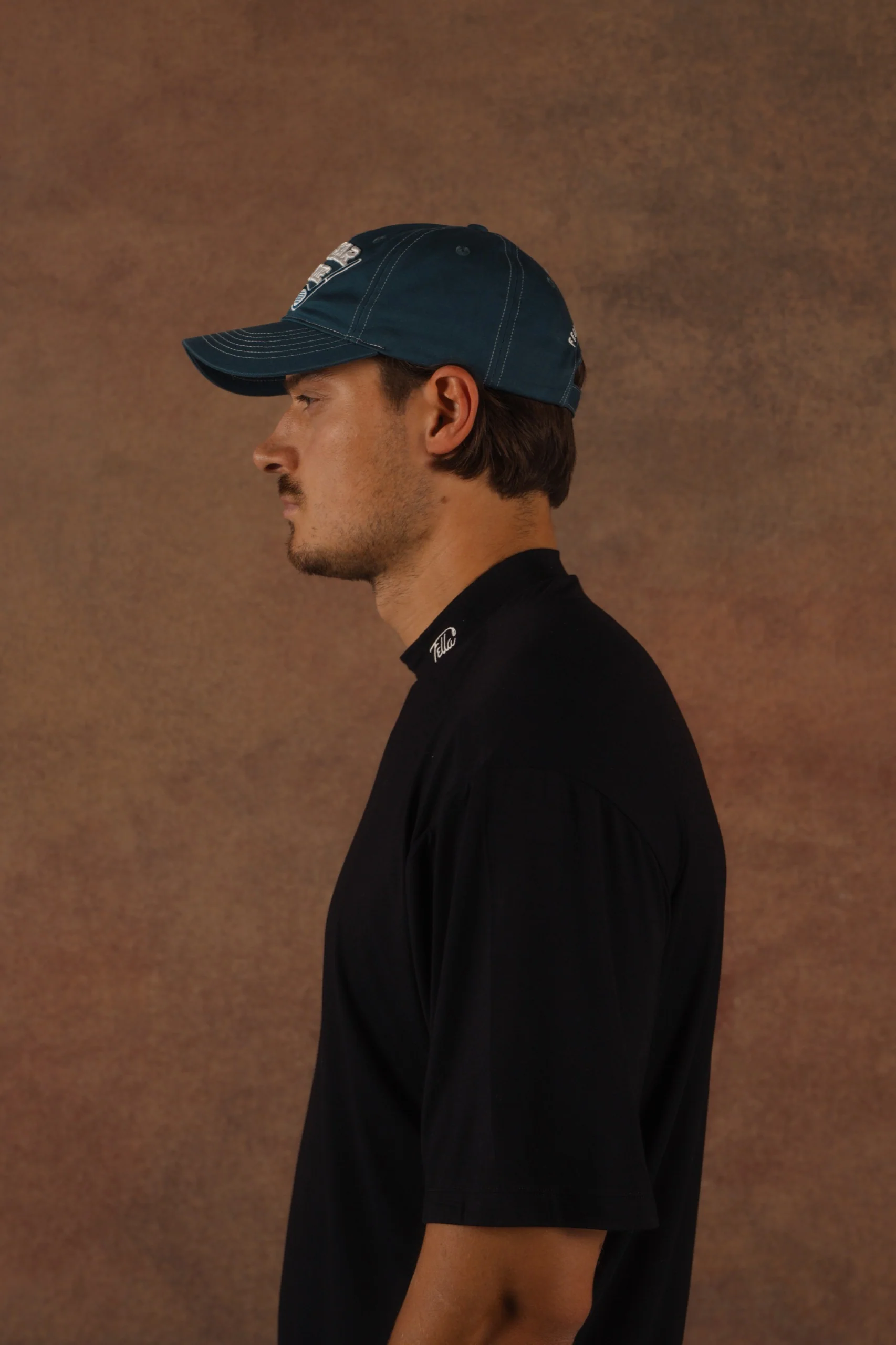 Fella Golf Contrast Stitch Dad Cap - Image 7