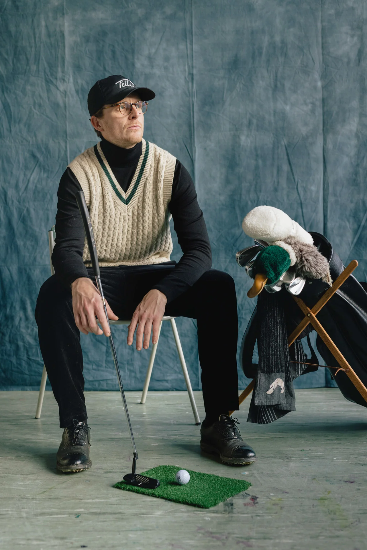 Fella Golf Fred Cashmere Vest - Image 7