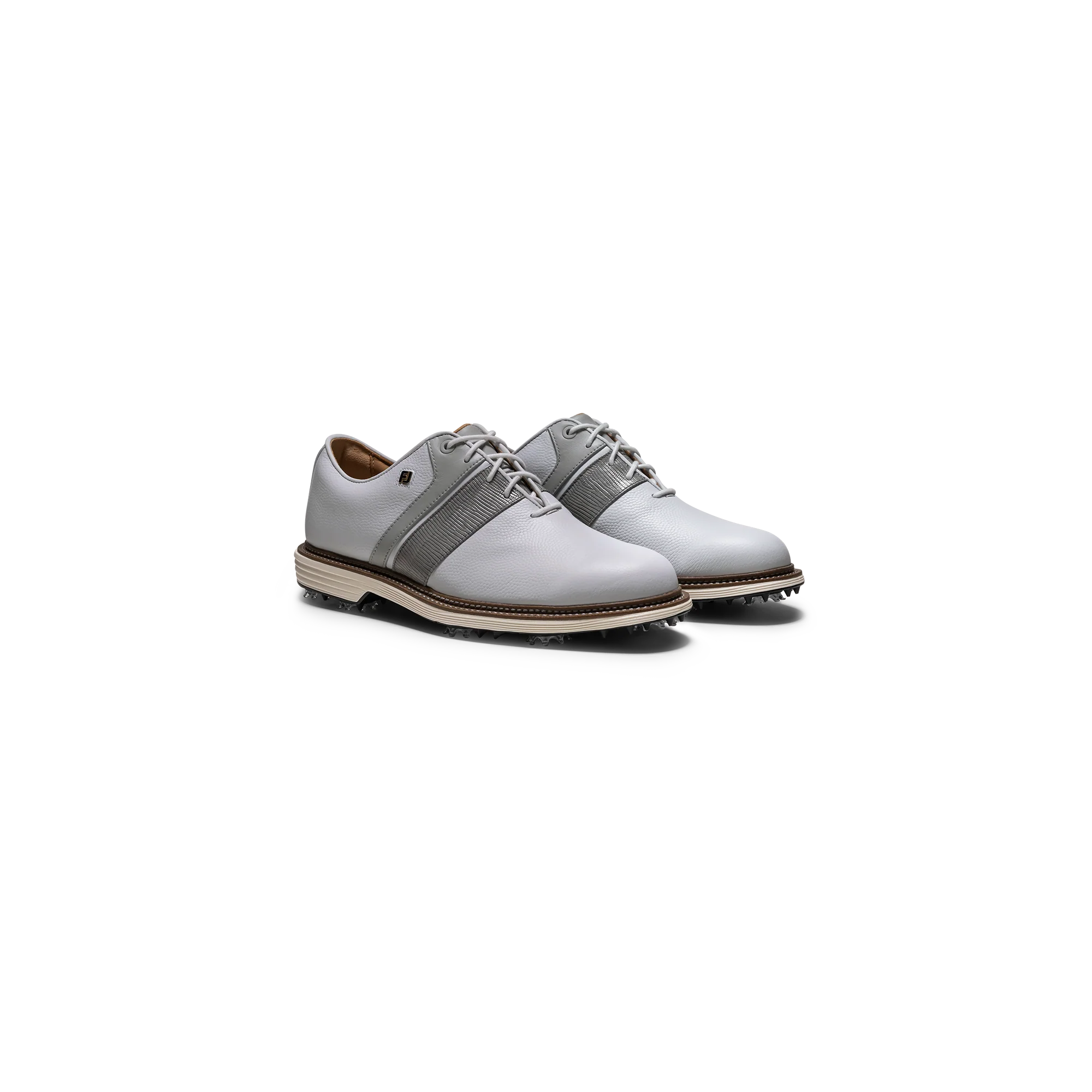 FootJoy DryJoys Premiere 'Packard' 2026 - White/Grey - Image 2