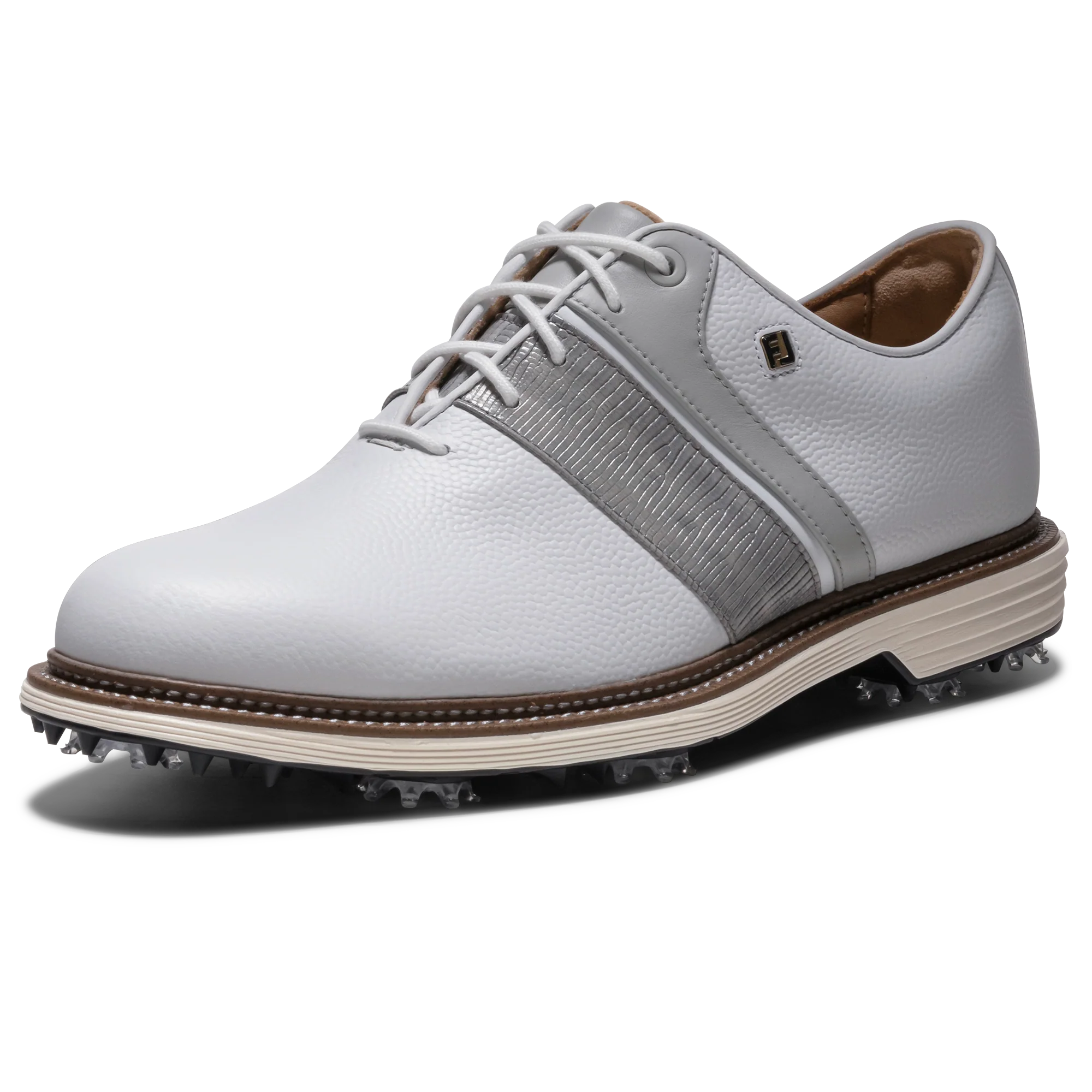 FootJoy DryJoys Premiere 'Packard' 2026 - White/Grey - Image 5