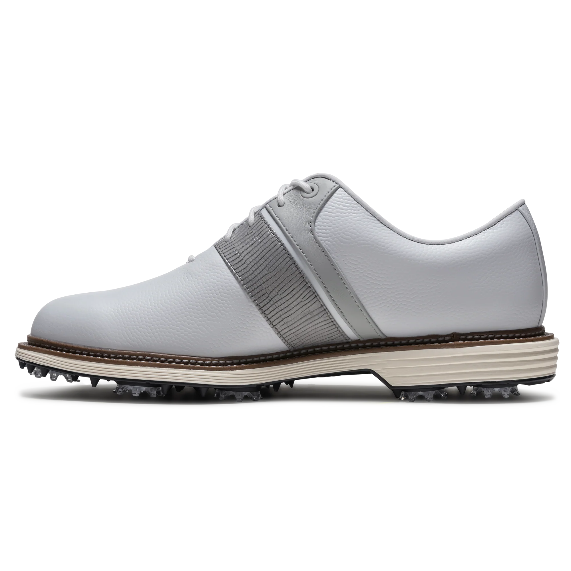 FootJoy DryJoys Premiere 'Packard' 2026 - White/Grey - Image 6