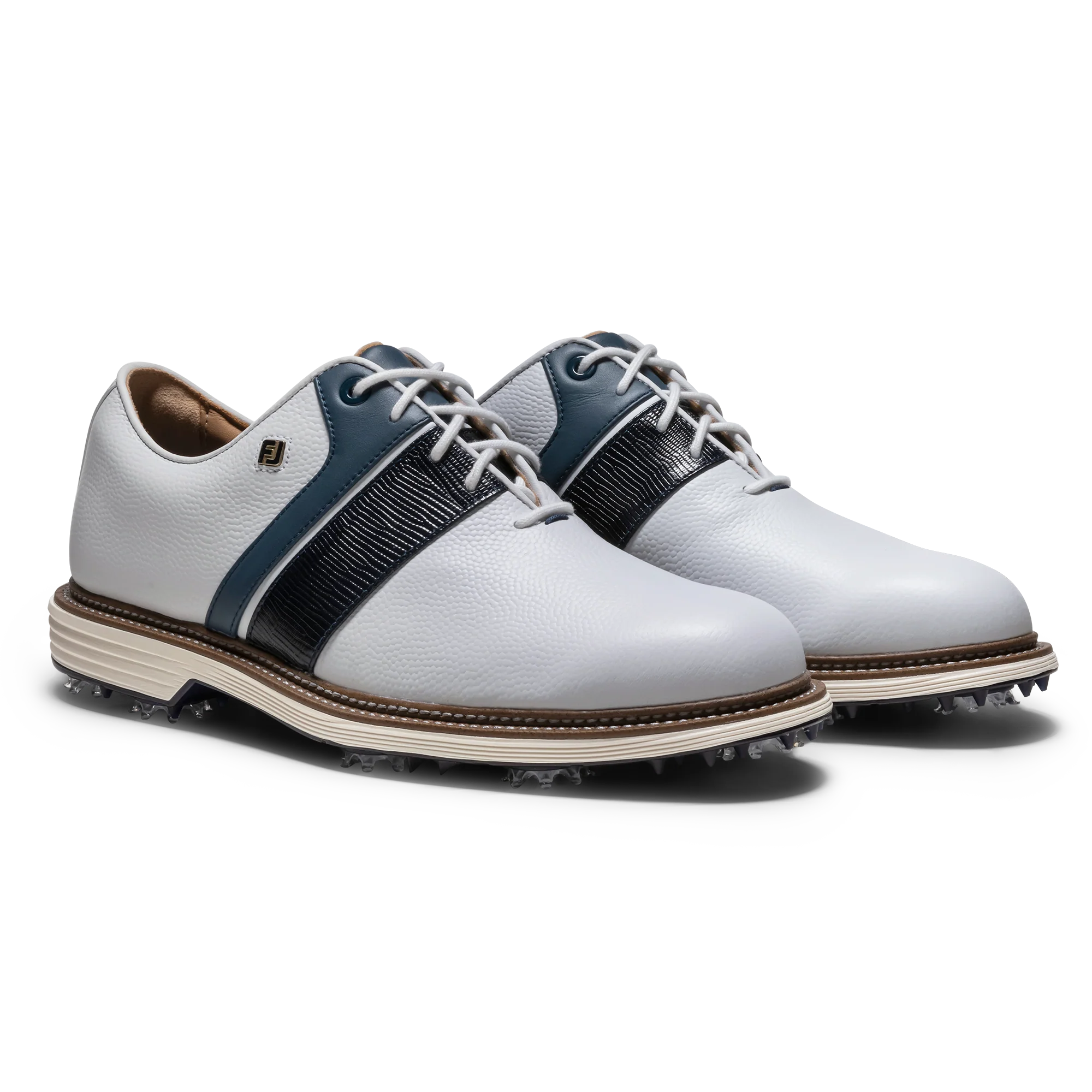 FootJoy DryJoys Premiere 'Packard' 2026 - White/Navy - Image 7