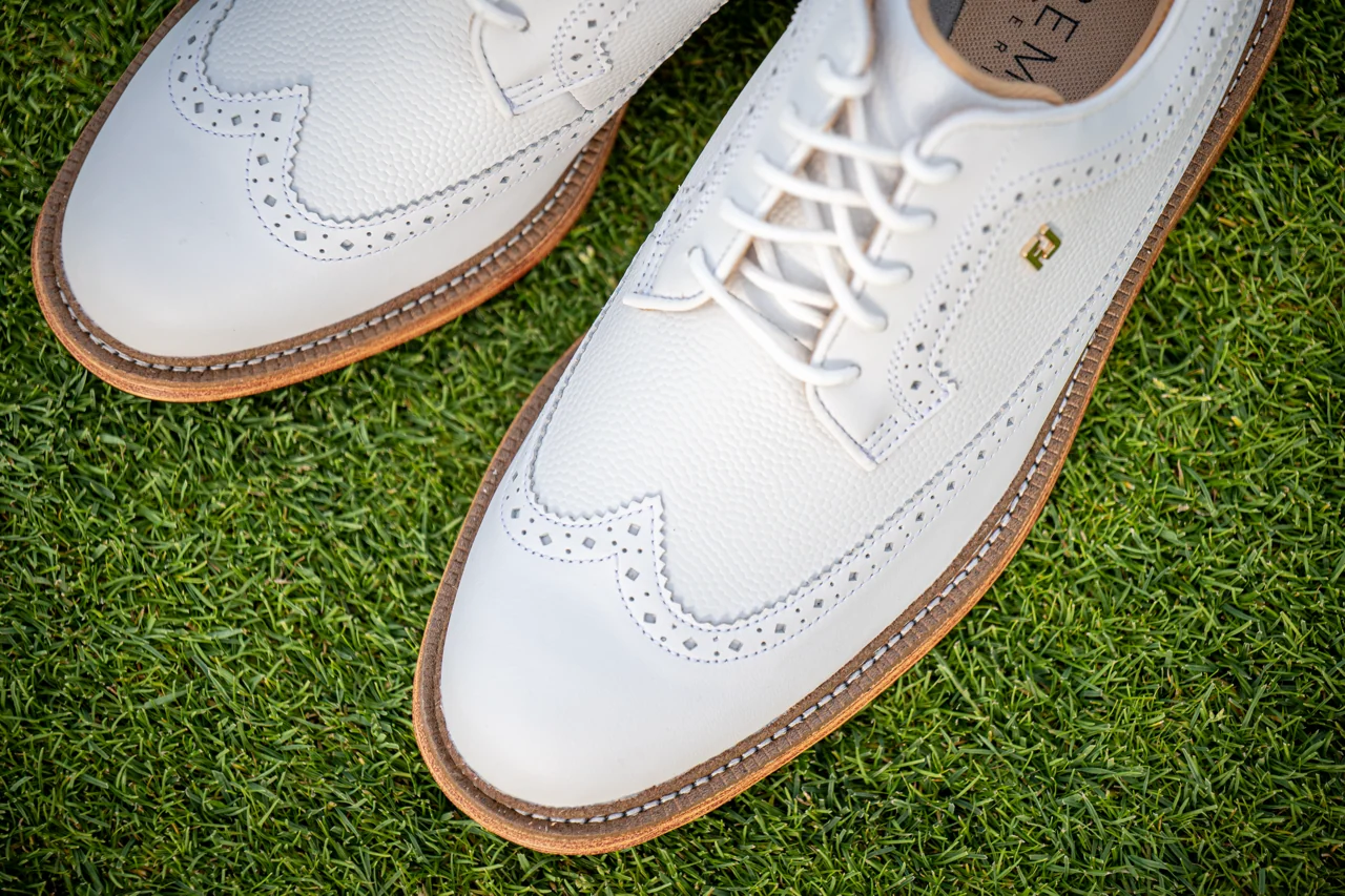 FootJoy Premiere Series 2026 Marquis - White/Chestnut - Image 4