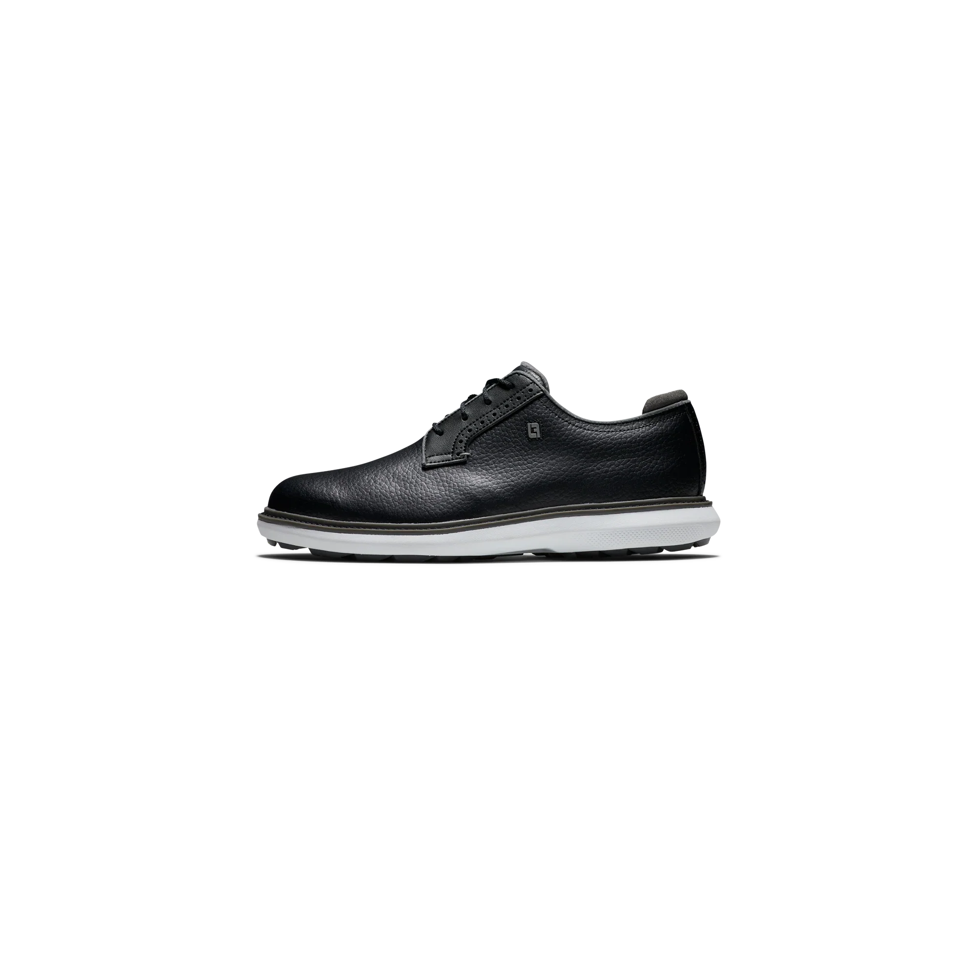 FootJoy Traditions Spikeless Blucher - Black/ White