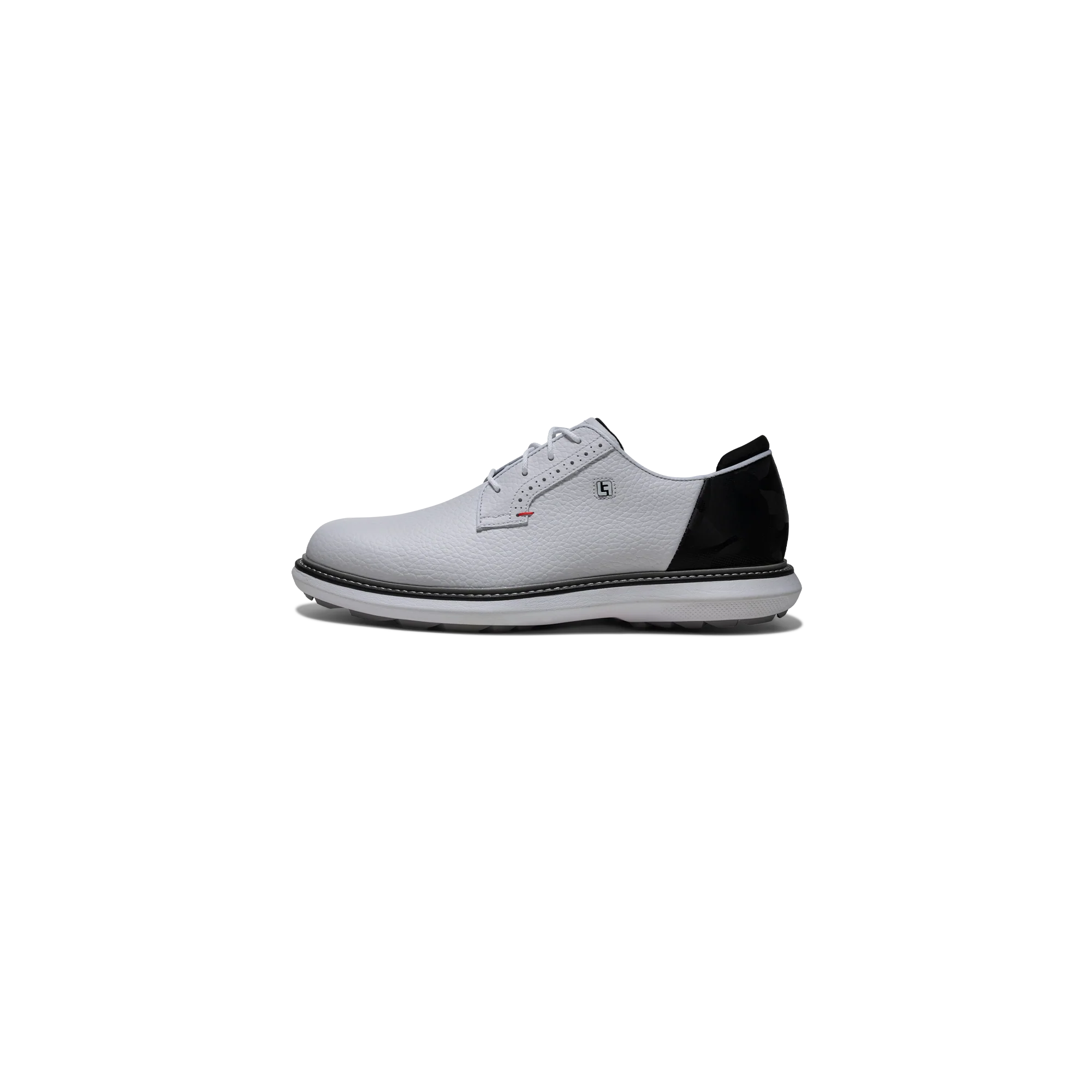 FootJoy Traditions Spikeless - White/Black/Red