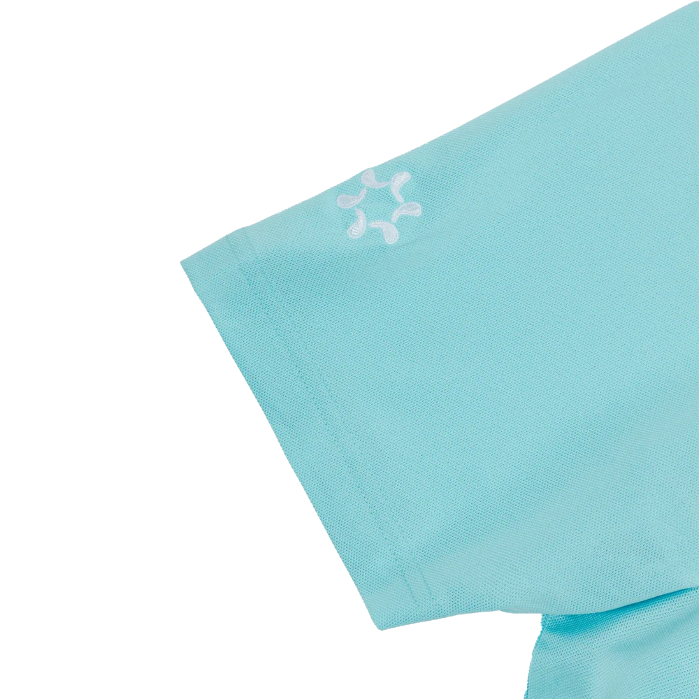 FootJoy with Bisque Stretch Pique Riviera Blue - Image 2