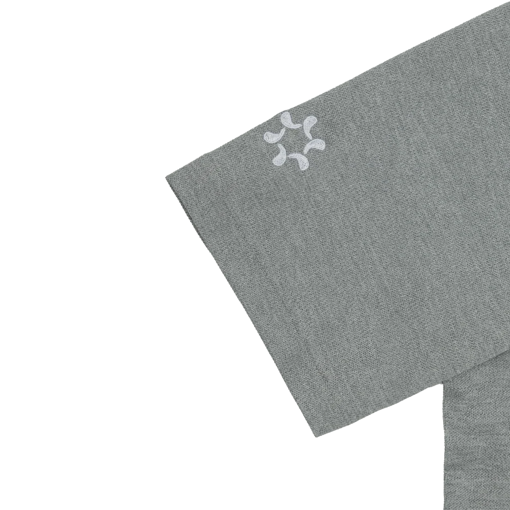 FootJoy with Bisque Stretch Pique Polo Heather Grey - Image 4
