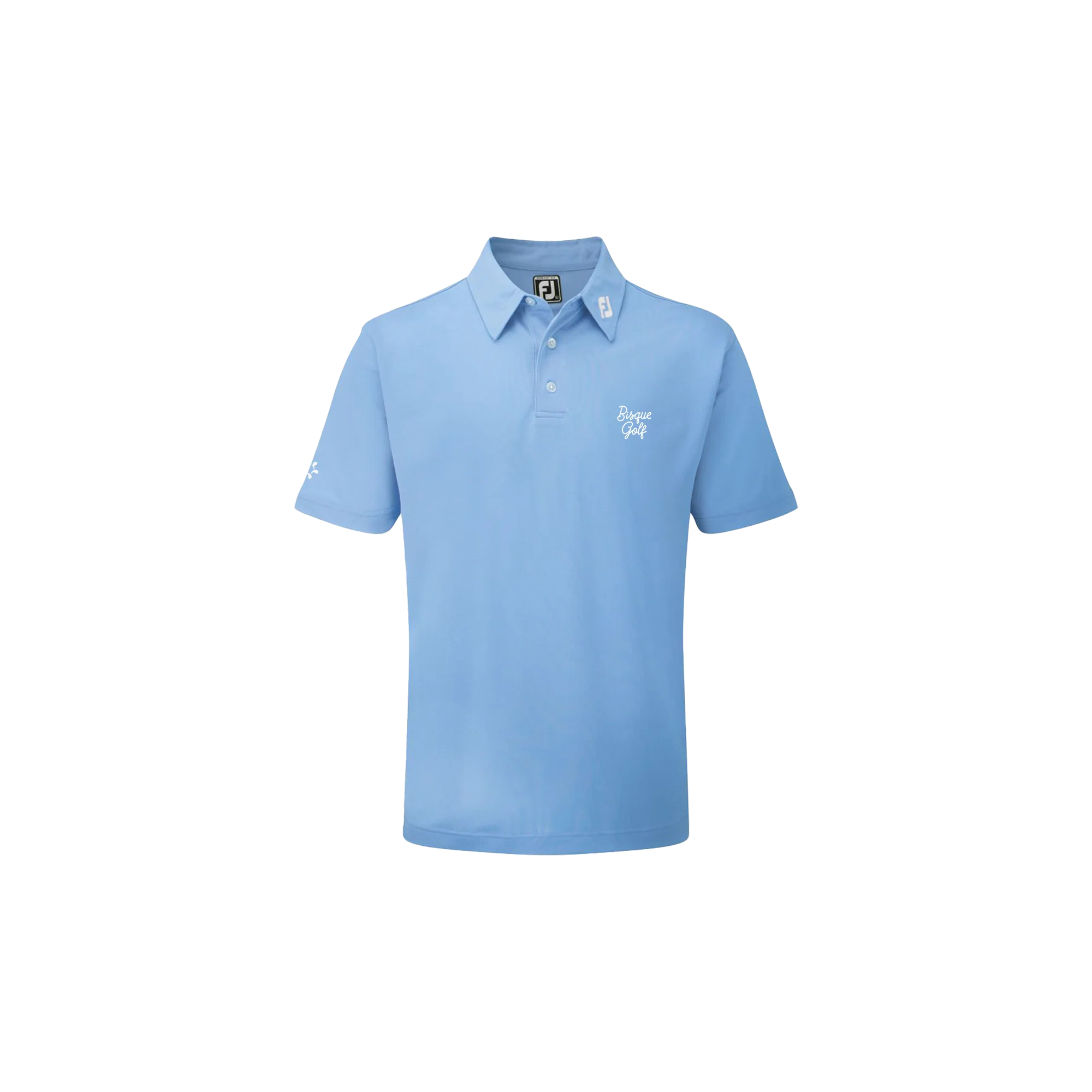 FootJoy with Bisque Stretch Pique Light Blue - Image 3