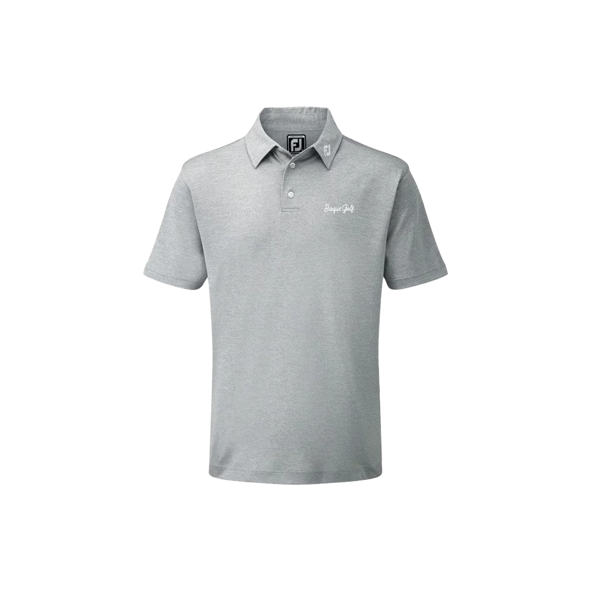 FootJoy with Bisque Stretch Pique Solid Grey