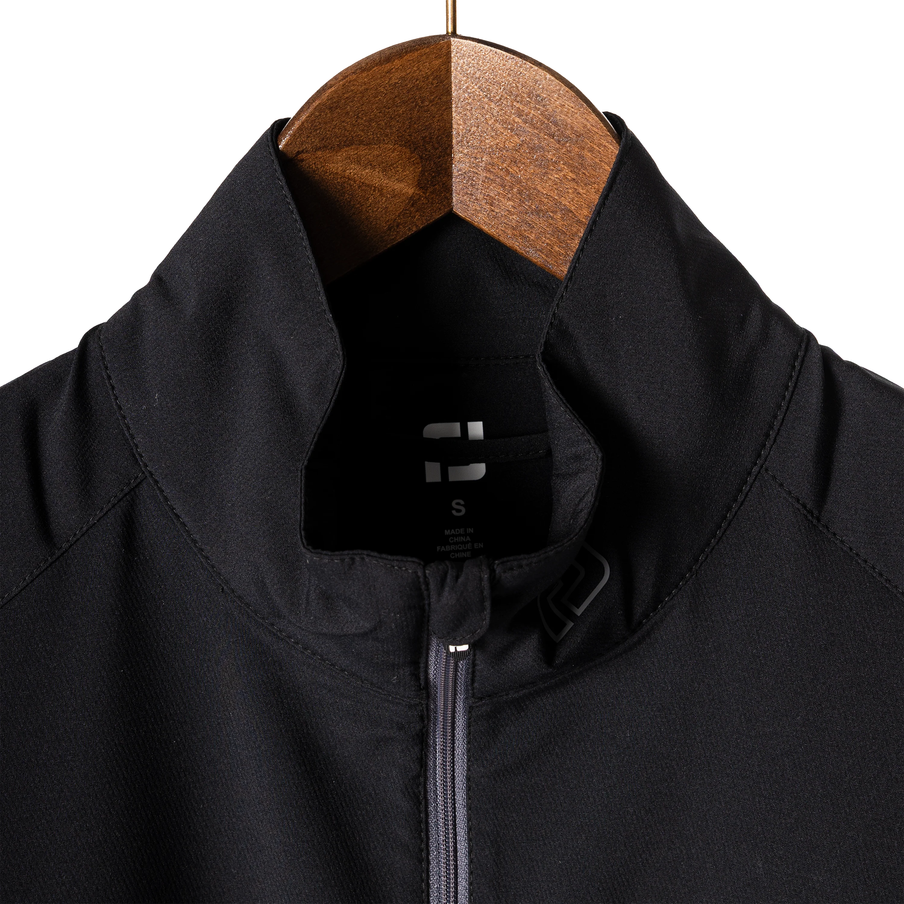 Footjoy with Bisque Zephyr SS Windshirt - Black - Image 4