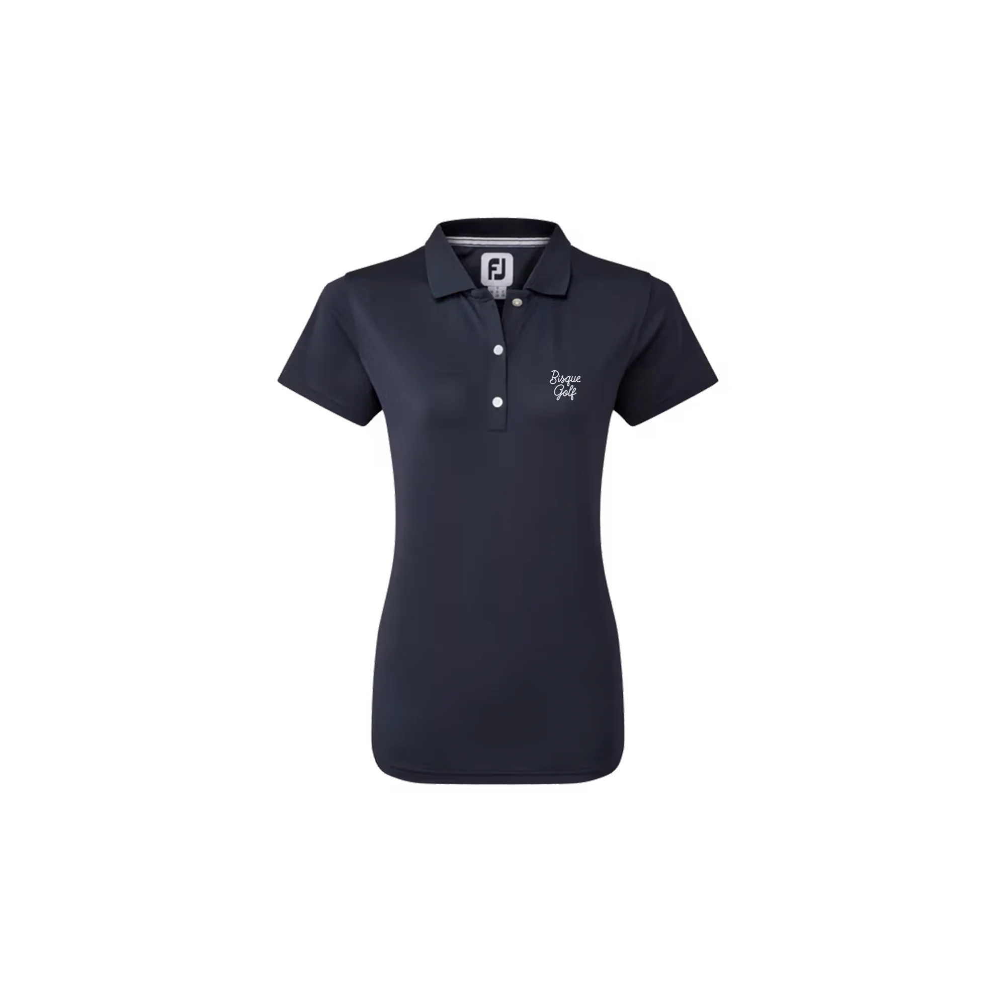 FootJoy x Bisque Golf Stretch Pique Polo Women - Navy