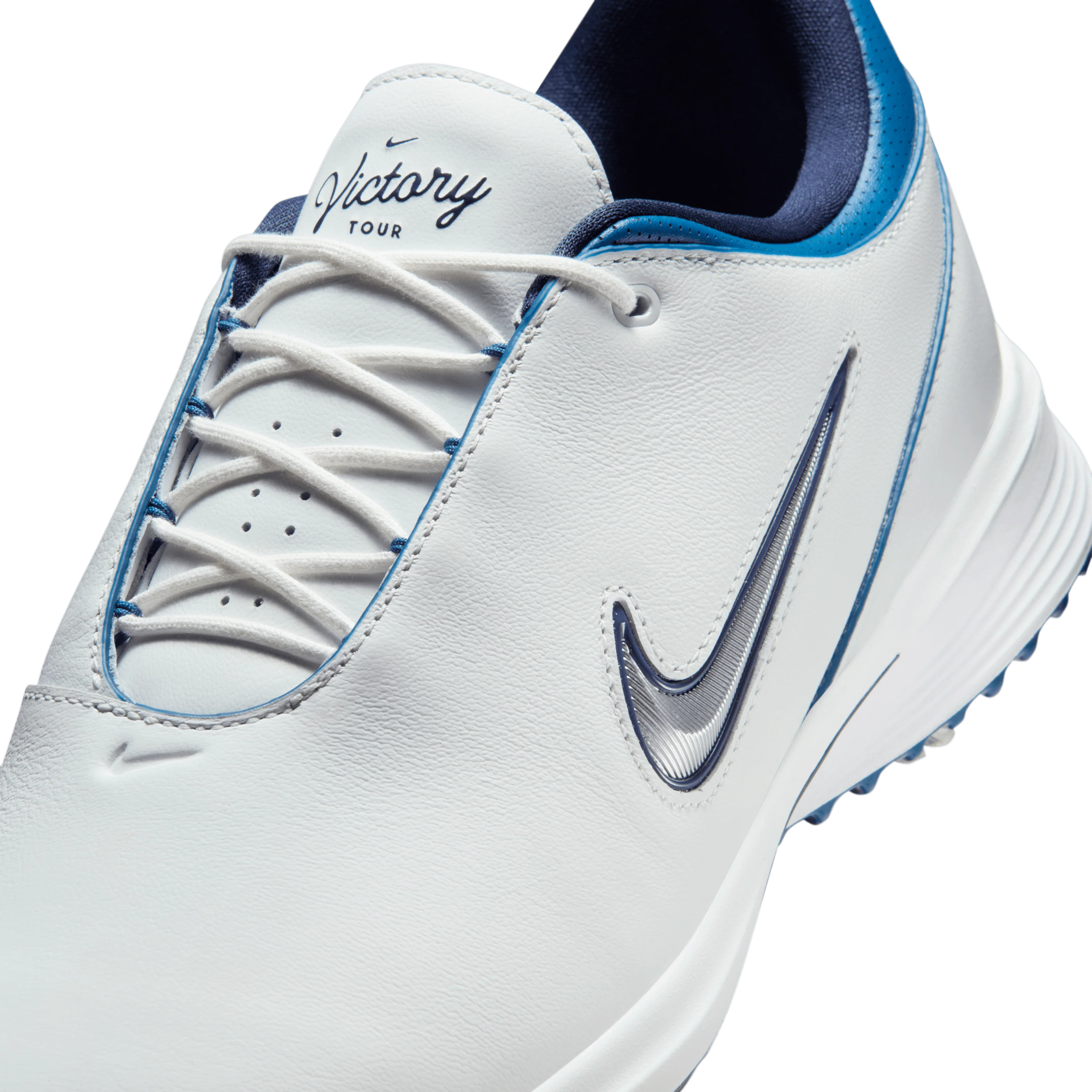 Nike Victory Tour 4 - White/Blue - Image 12