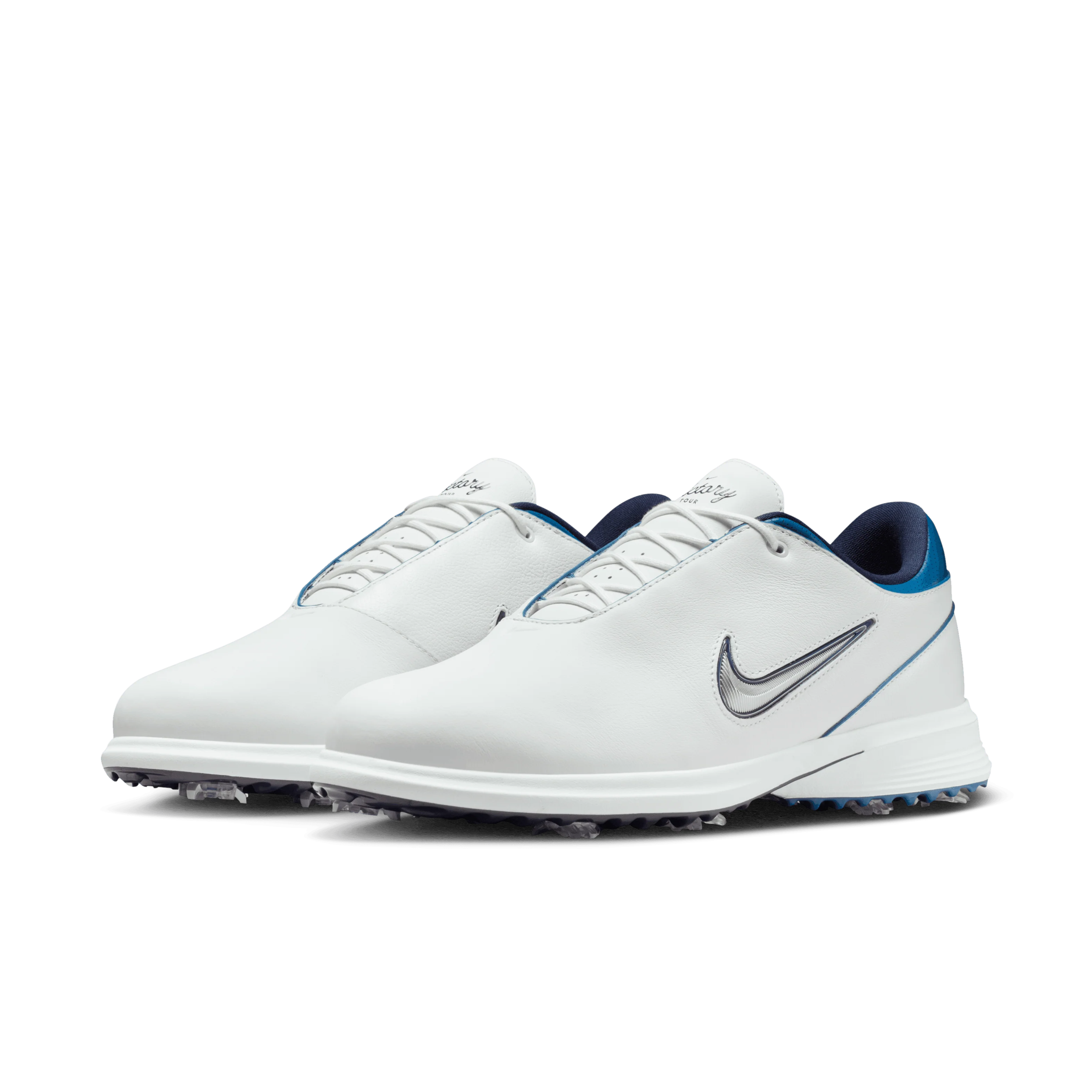 Nike Victory Tour 4 - White/Blue - Image 5