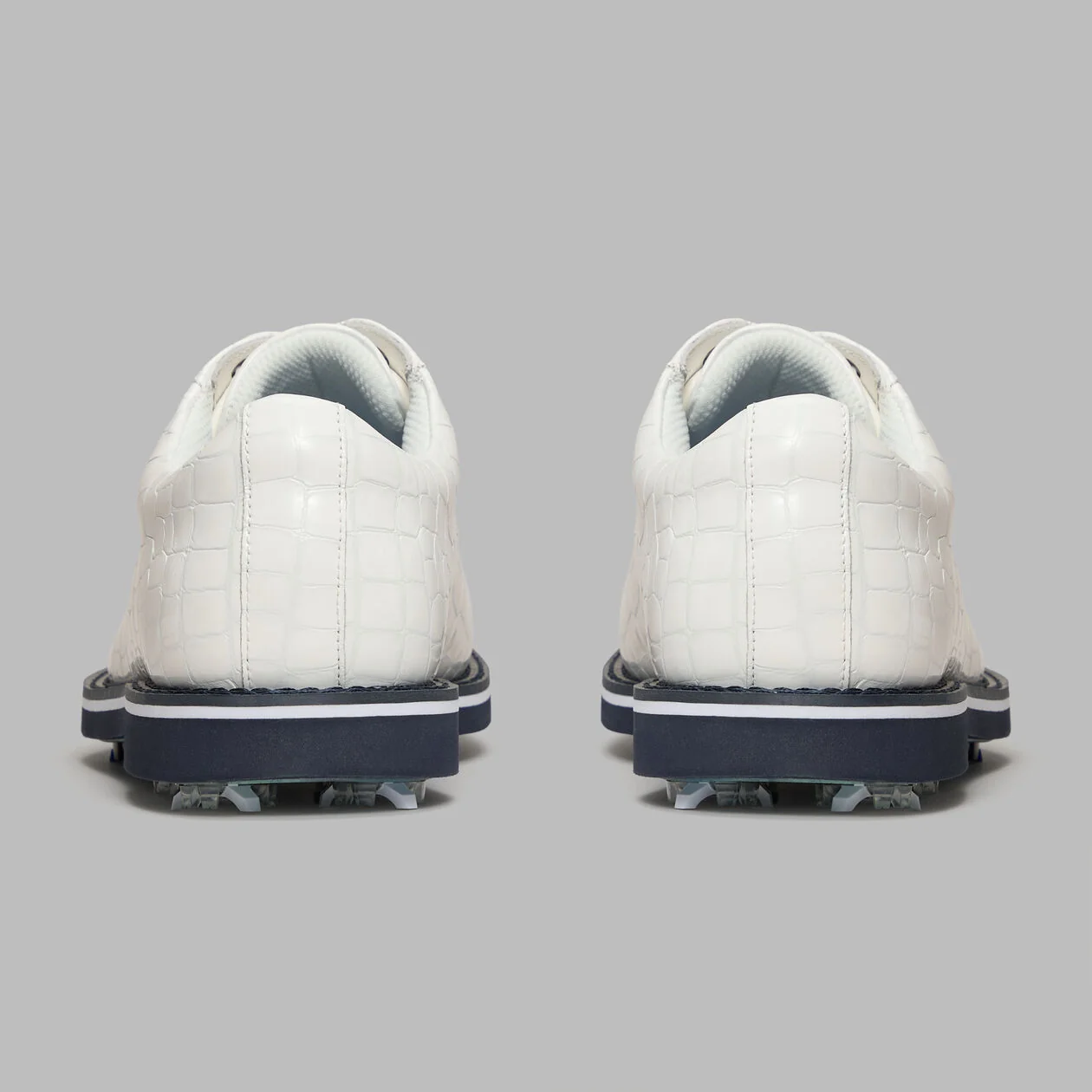 G/FORE Gallivanter Croc-Embossed Leather Derby Golf Shoe - Image 6