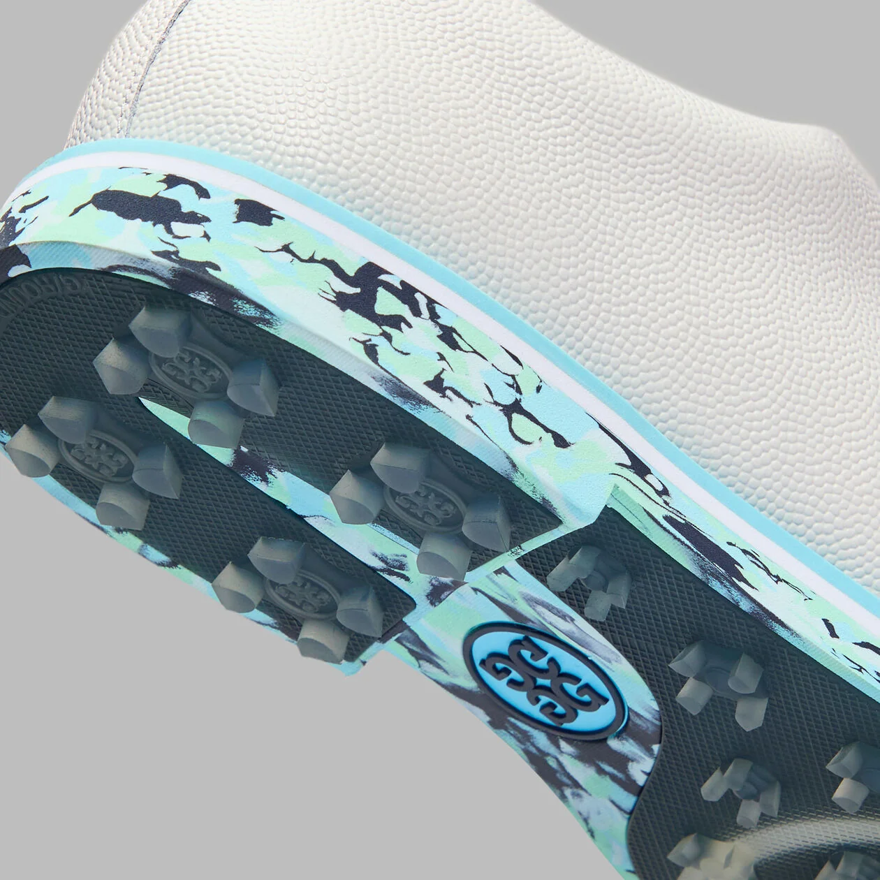 G/FORE Gallivanter Leather Camo - Snow/Cenote - Image 7