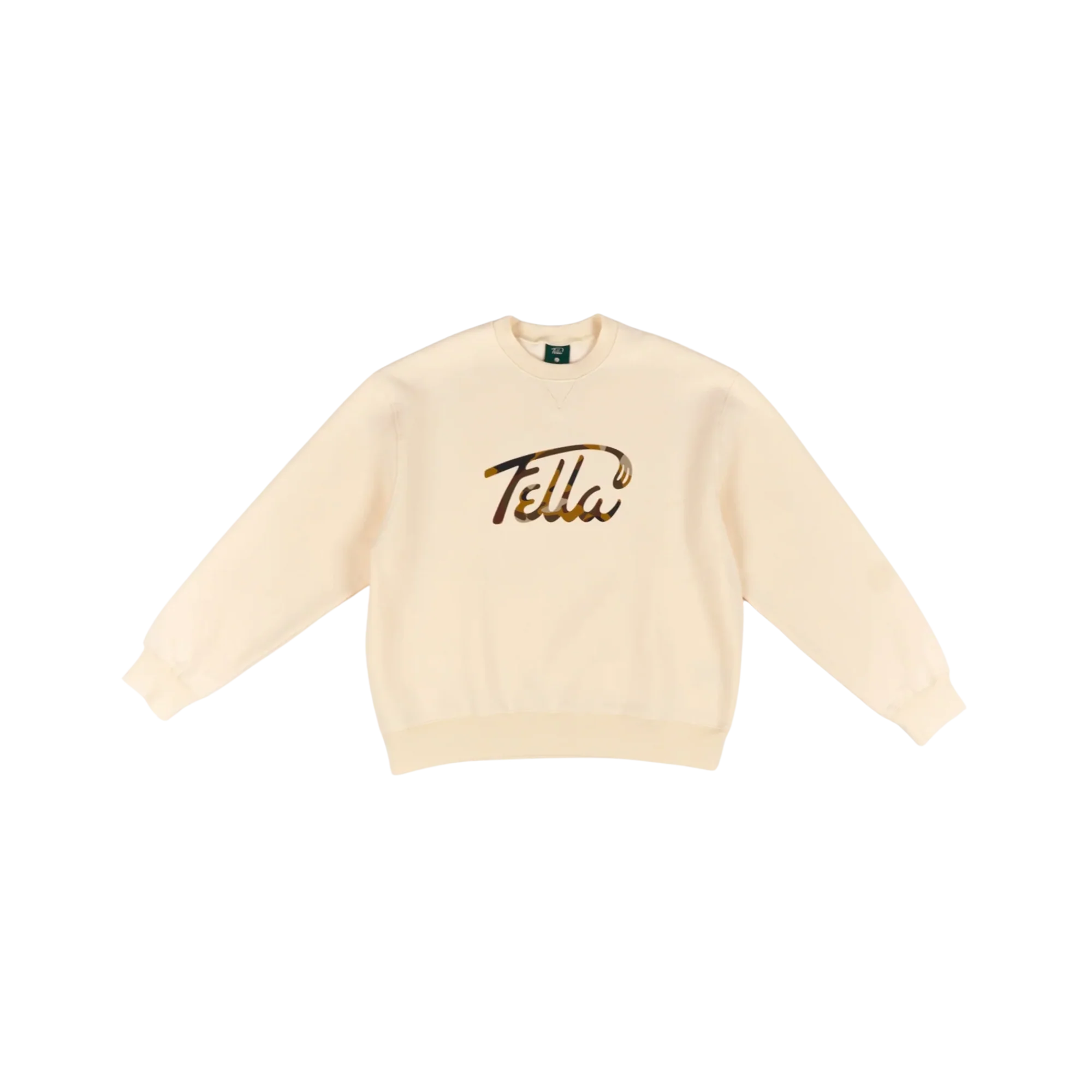 Fella Golf Gavan Oversized Crewneck Sweater -  Ivory - Image 3