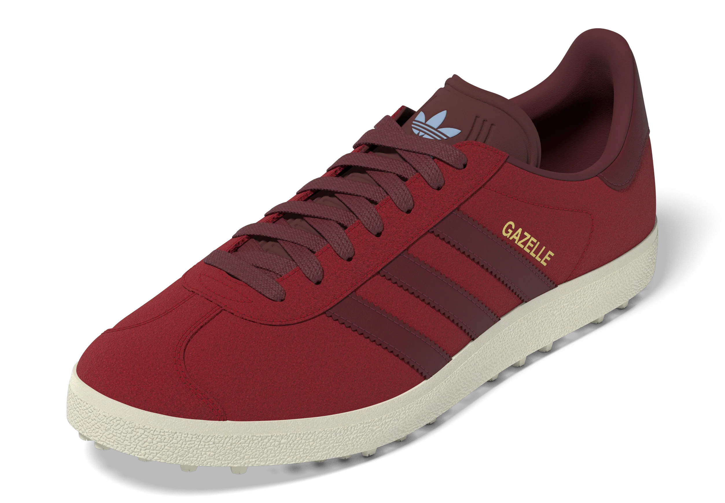 adidas Originals Gazelle Golf - Red/White/Burgundy - Image 12