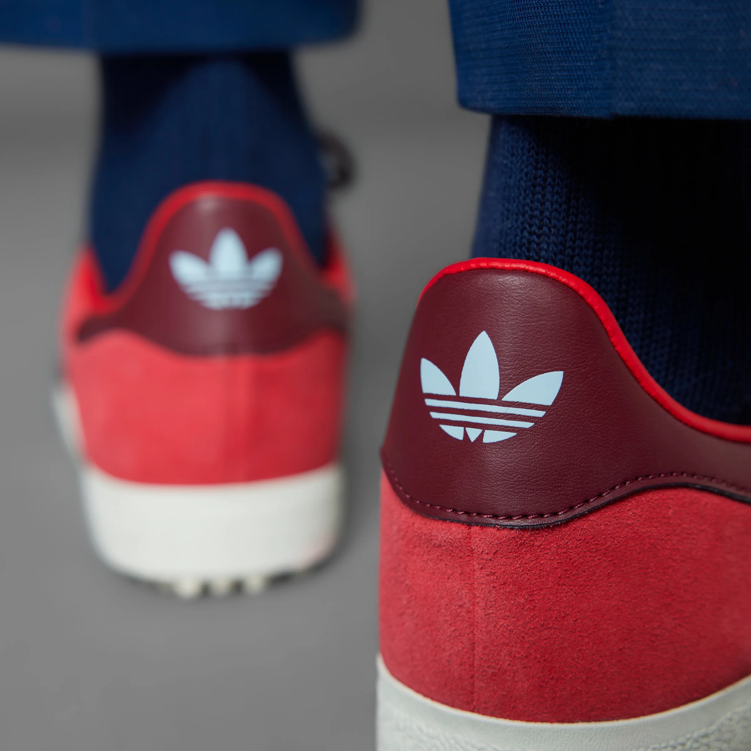 adidas Originals Gazelle Golf - Red/White/Burgundy - Image 18