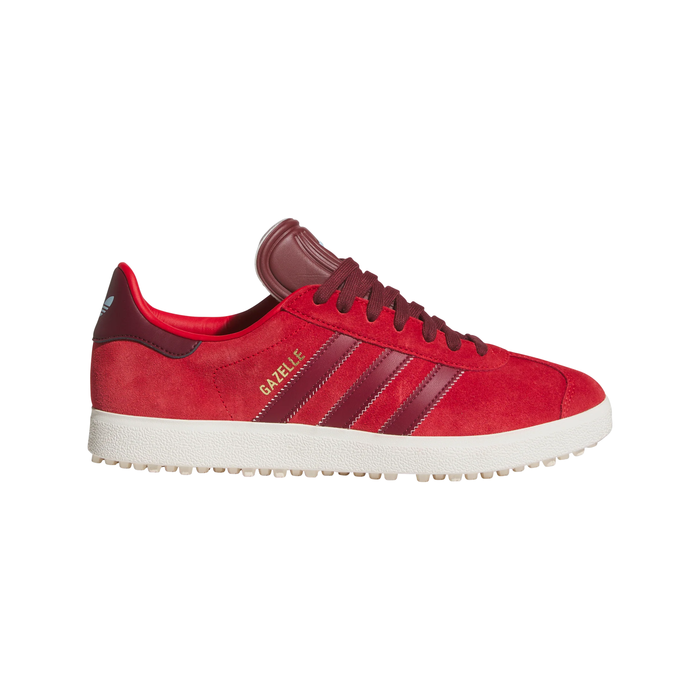 adidas Originals Gazelle Golf - Red/White/Burgundy - Image 3