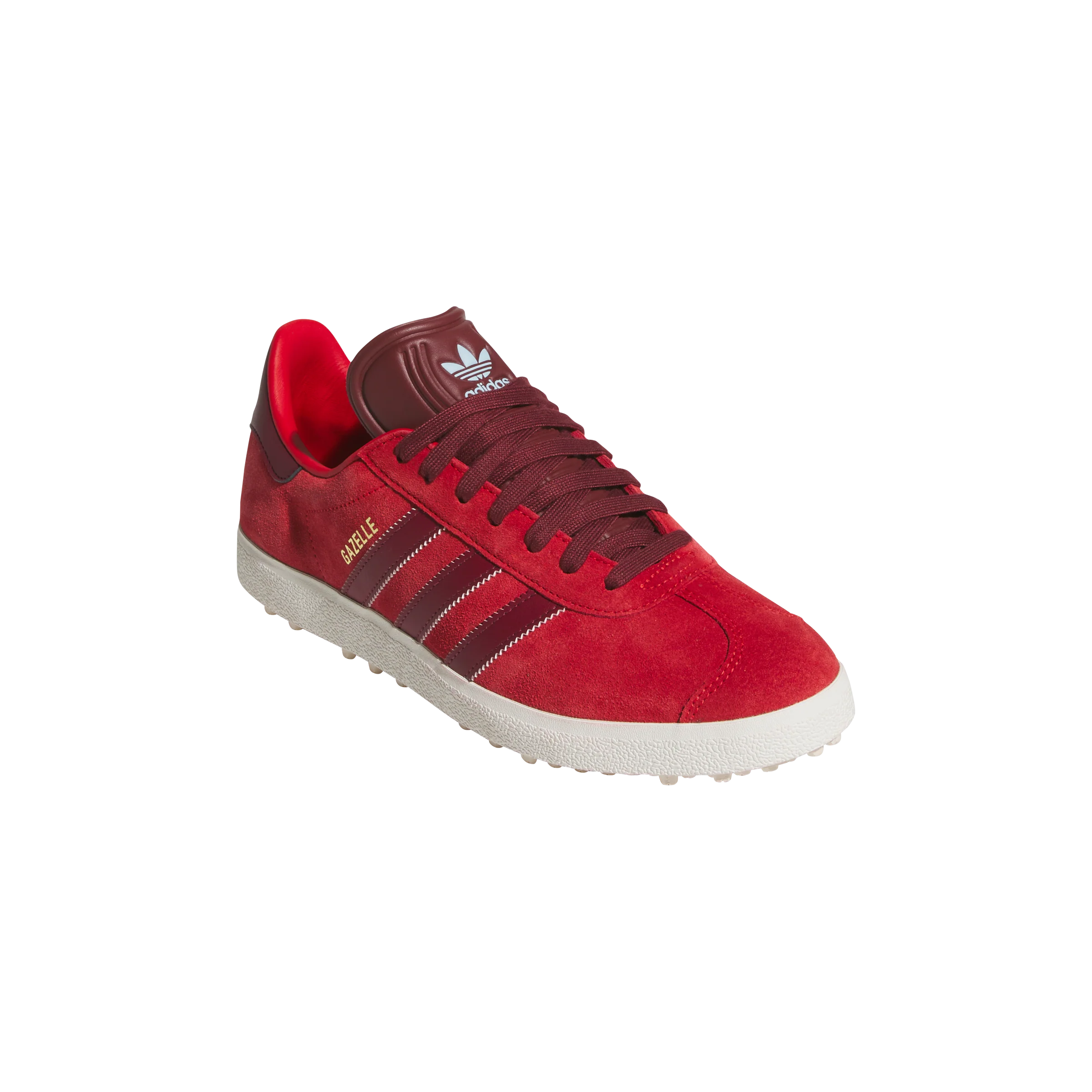 adidas Originals Gazelle Golf - Red/White/Burgundy - Image 7