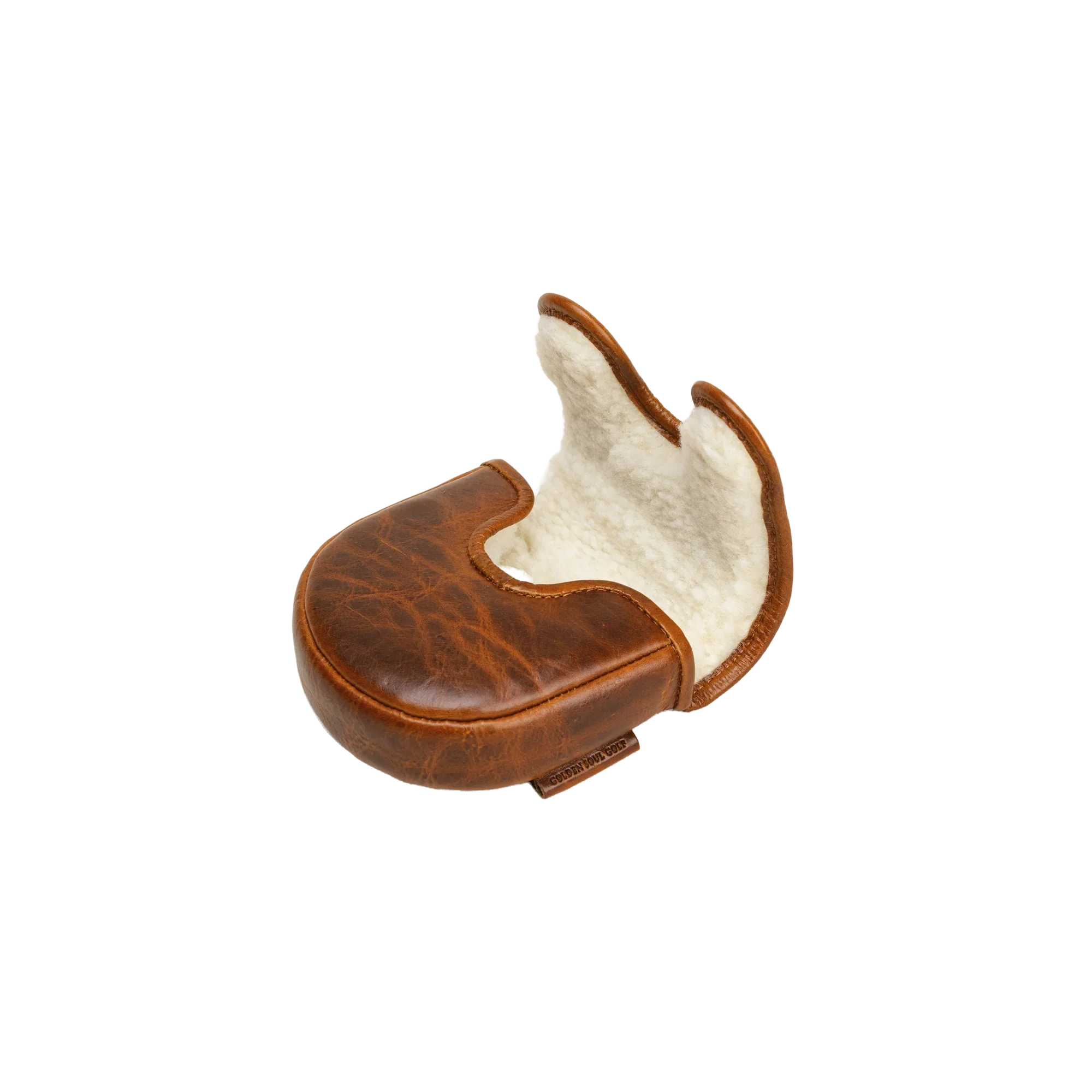 Golden Soul Golf - Cinnamon DF3 Center Mallet Putter Cover Leather -  Brown - Image 2