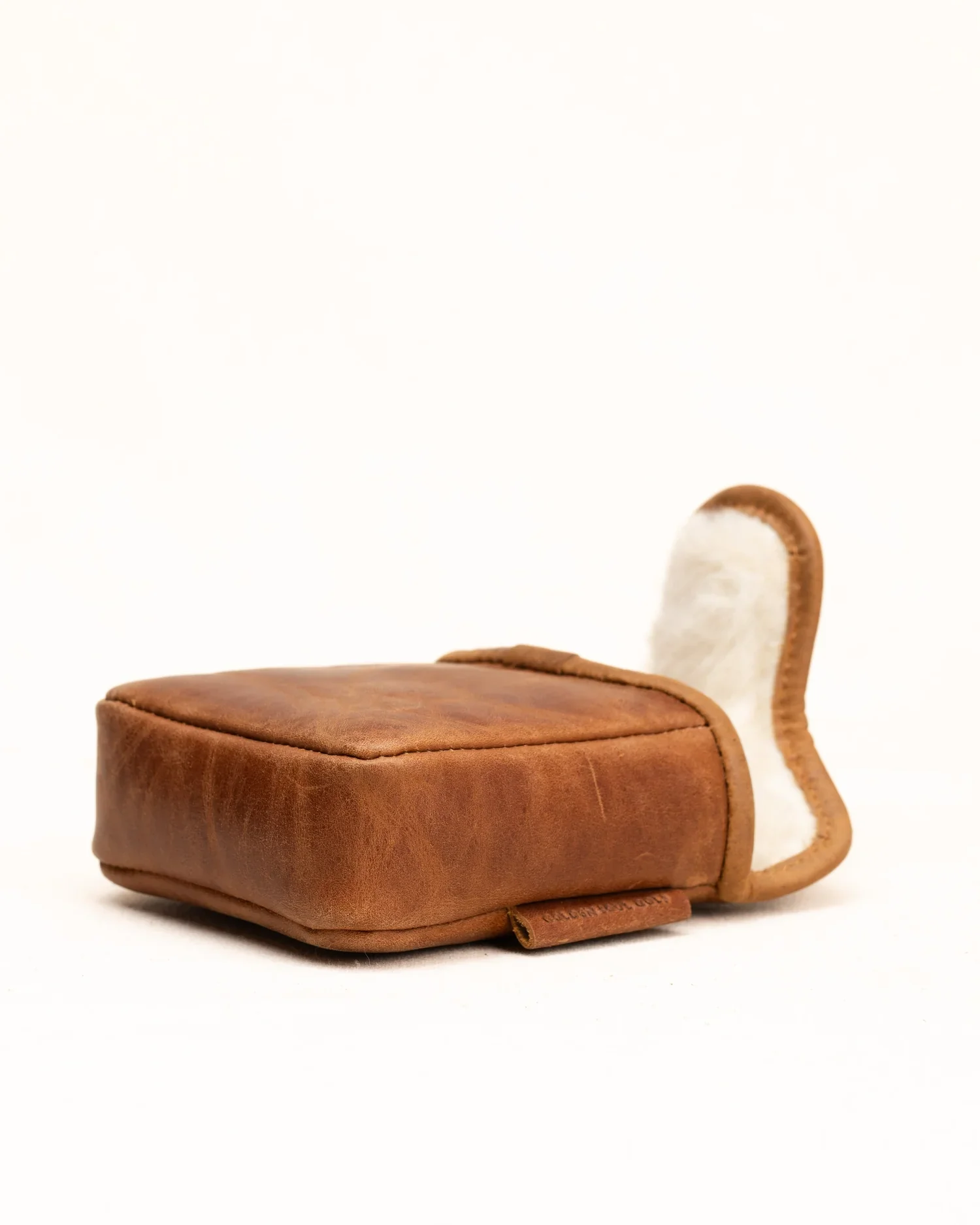 Golden Soul Golf - Halston Mallet Putter Cover Leather - Brown - Image 4
