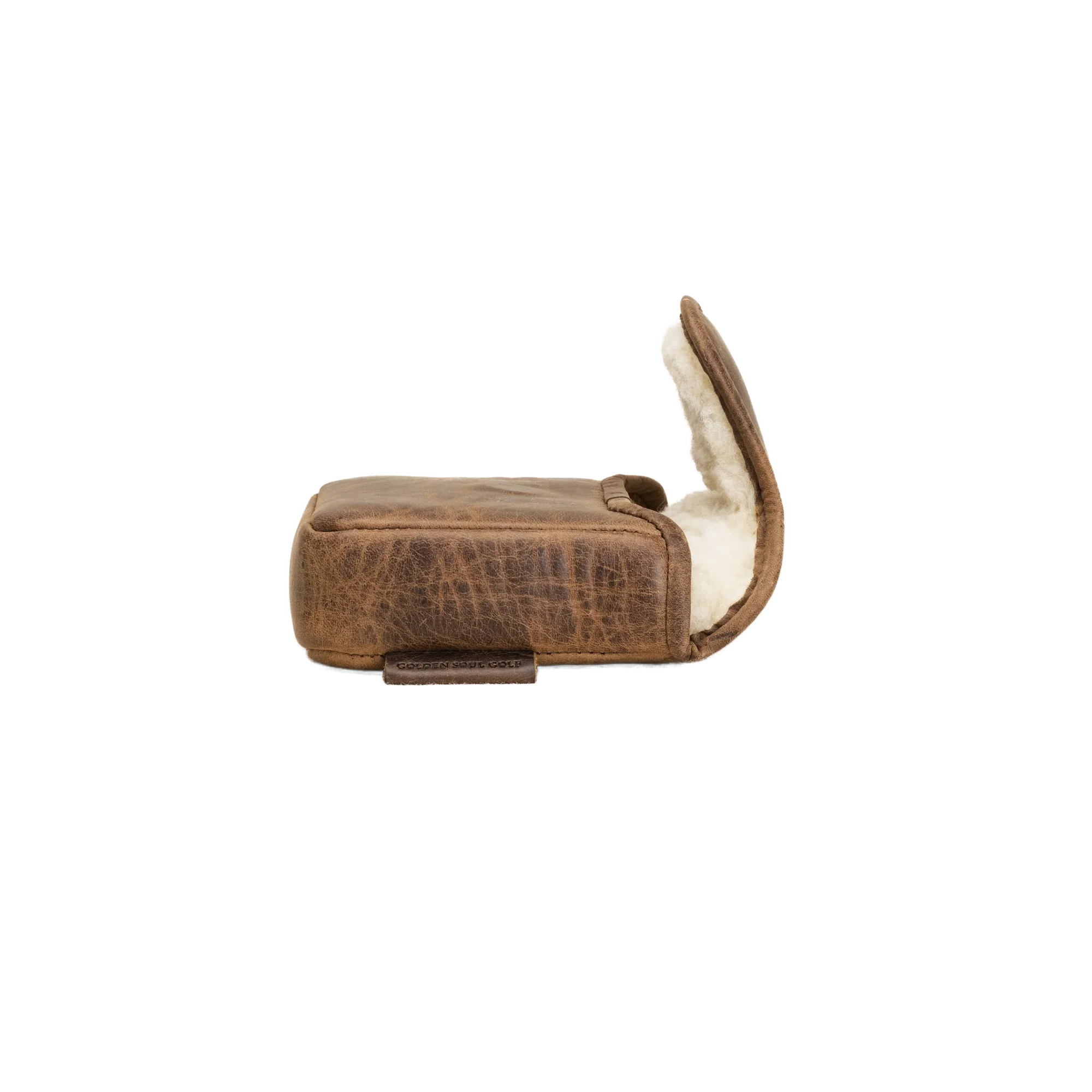 Golden Soul Golf - Harrington Mallet Putter Cover Leather - Brown - Image 2