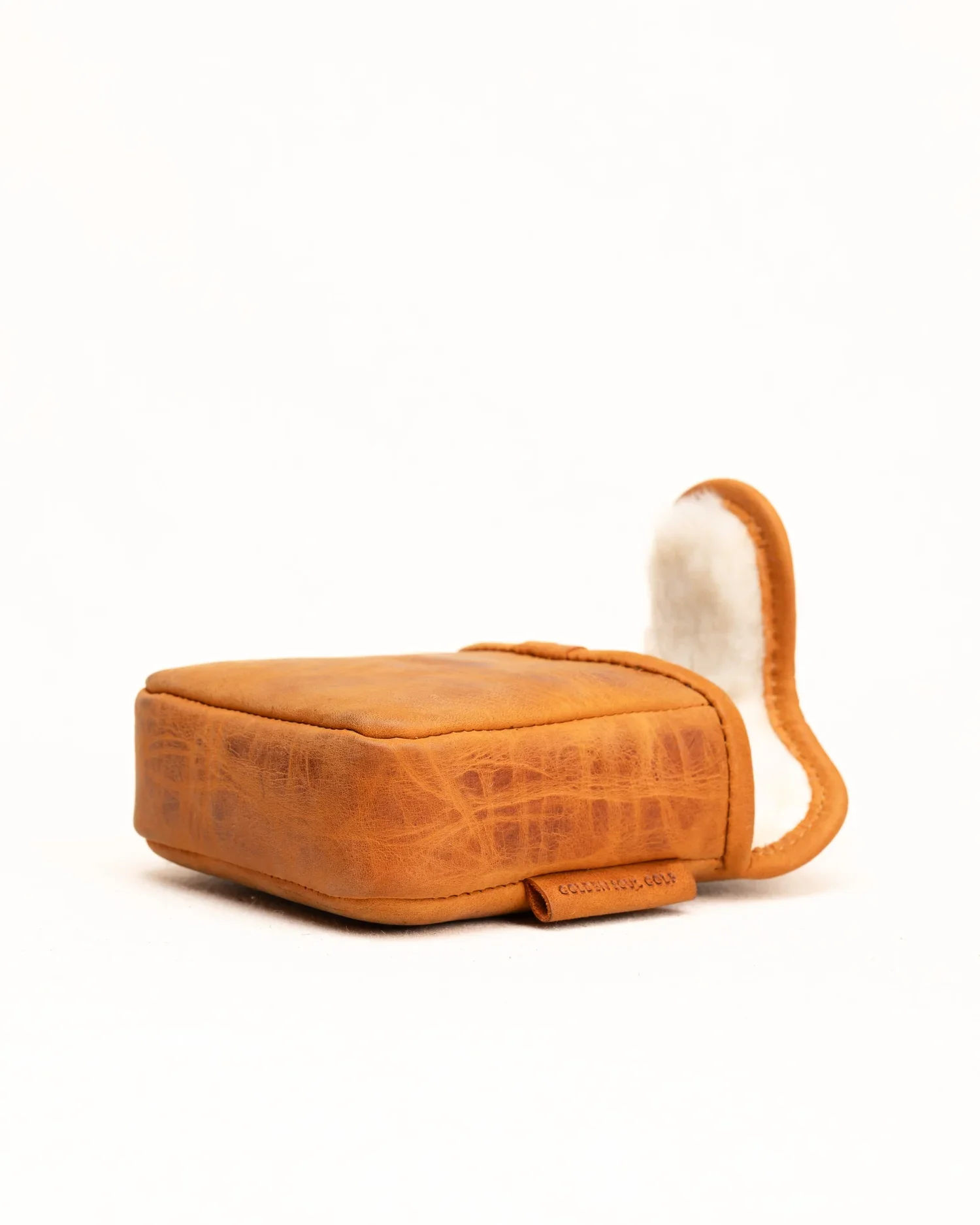 Golden Soul Golf - Lava Mallet Putter Cover Leather - Brown - Image 4