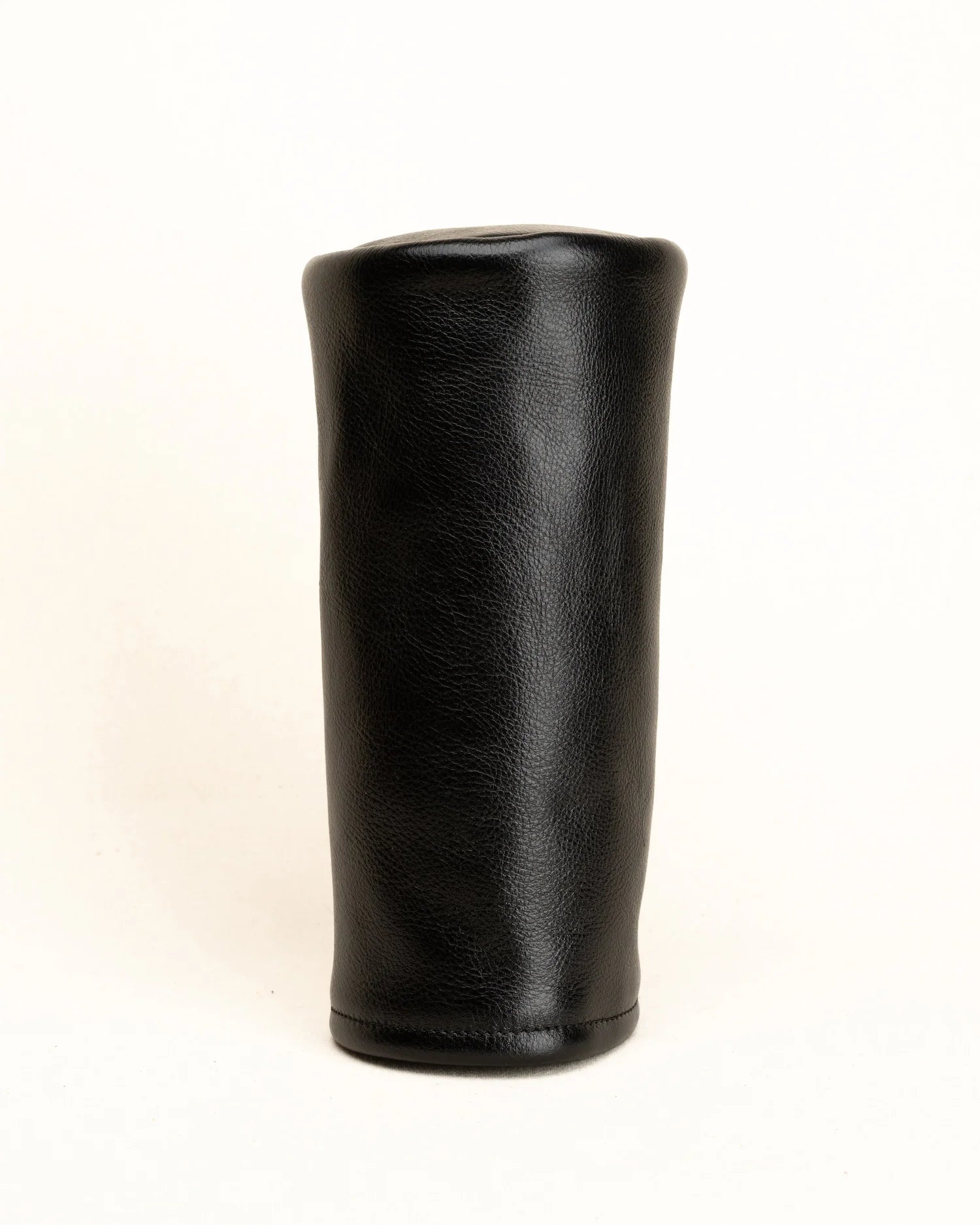 Golden Soul Golf - Noir Barrel Head Cover Leather - Black - Image 3