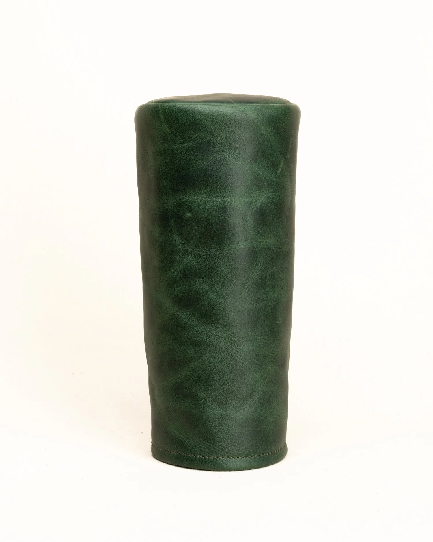 Golden Soul Golf - Trafford Barrel Head Cover Leather - Green - Image 3