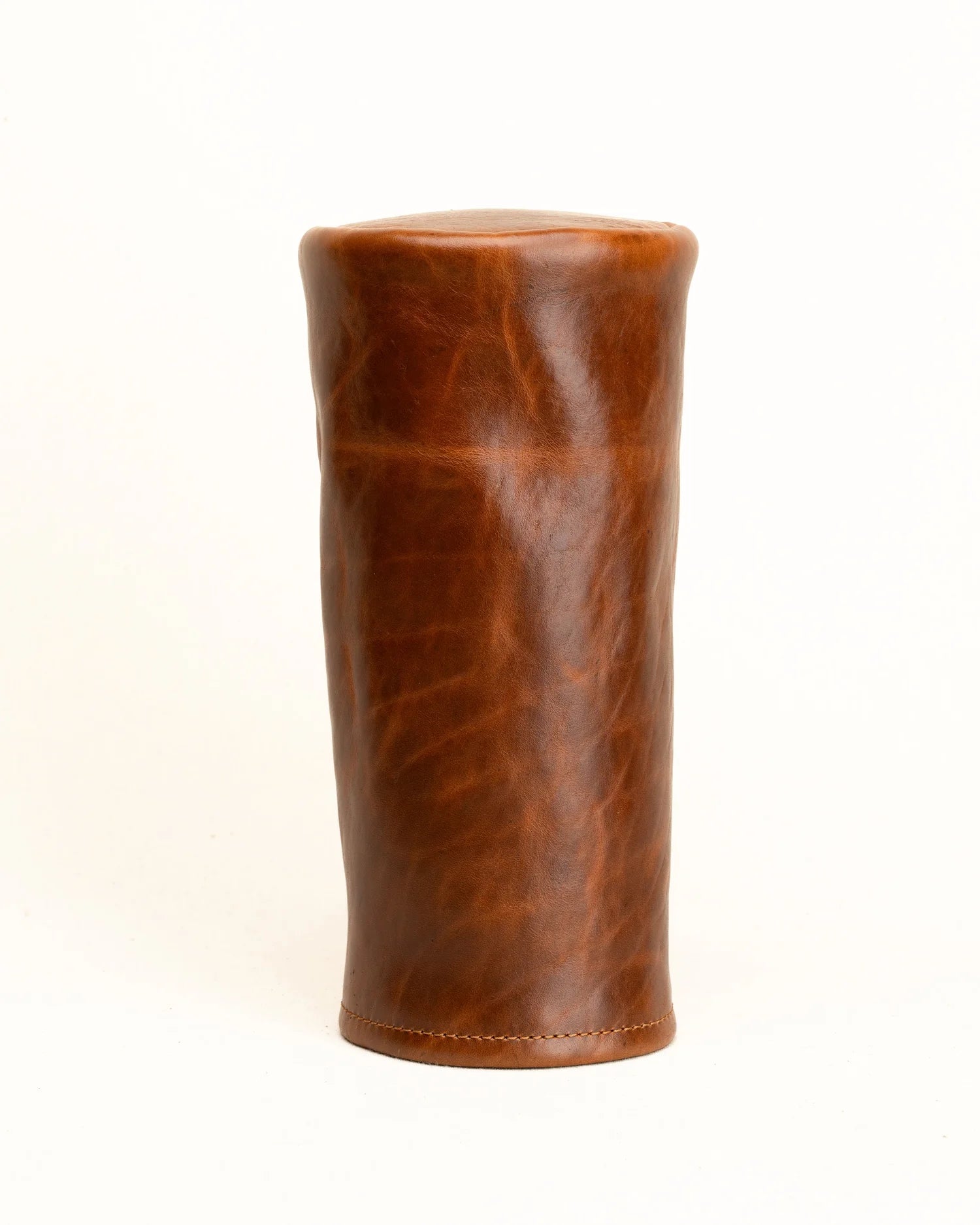 Golden Soul Golf - Woodford Barrel Head Cover Leather - Brown - Image 6
