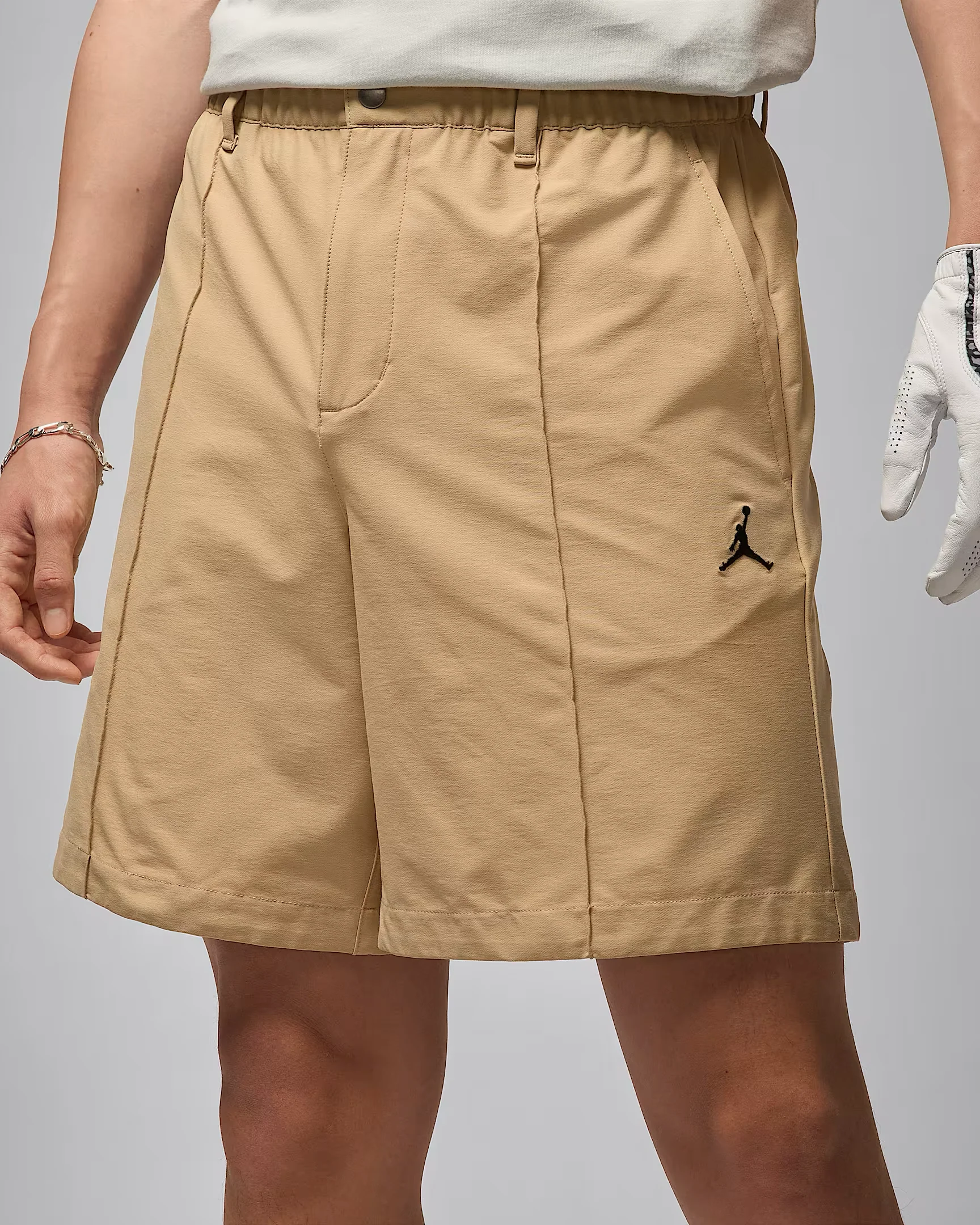 Jordan Sport Men's Dri-FIT Golf Shorts - Linen/Black - Image 3