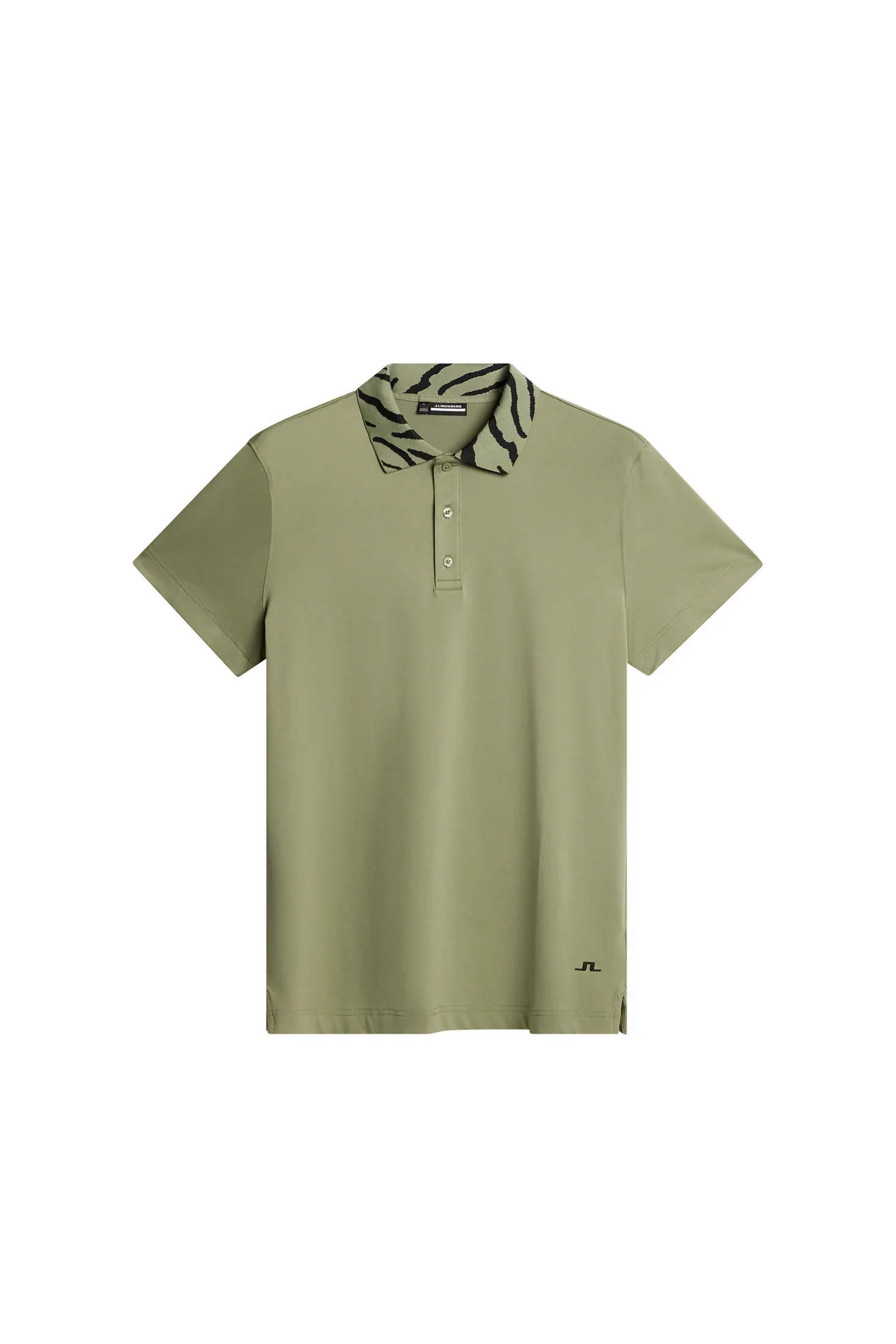 J. Lindeberg Karter Polo - Oil Green - Image 3