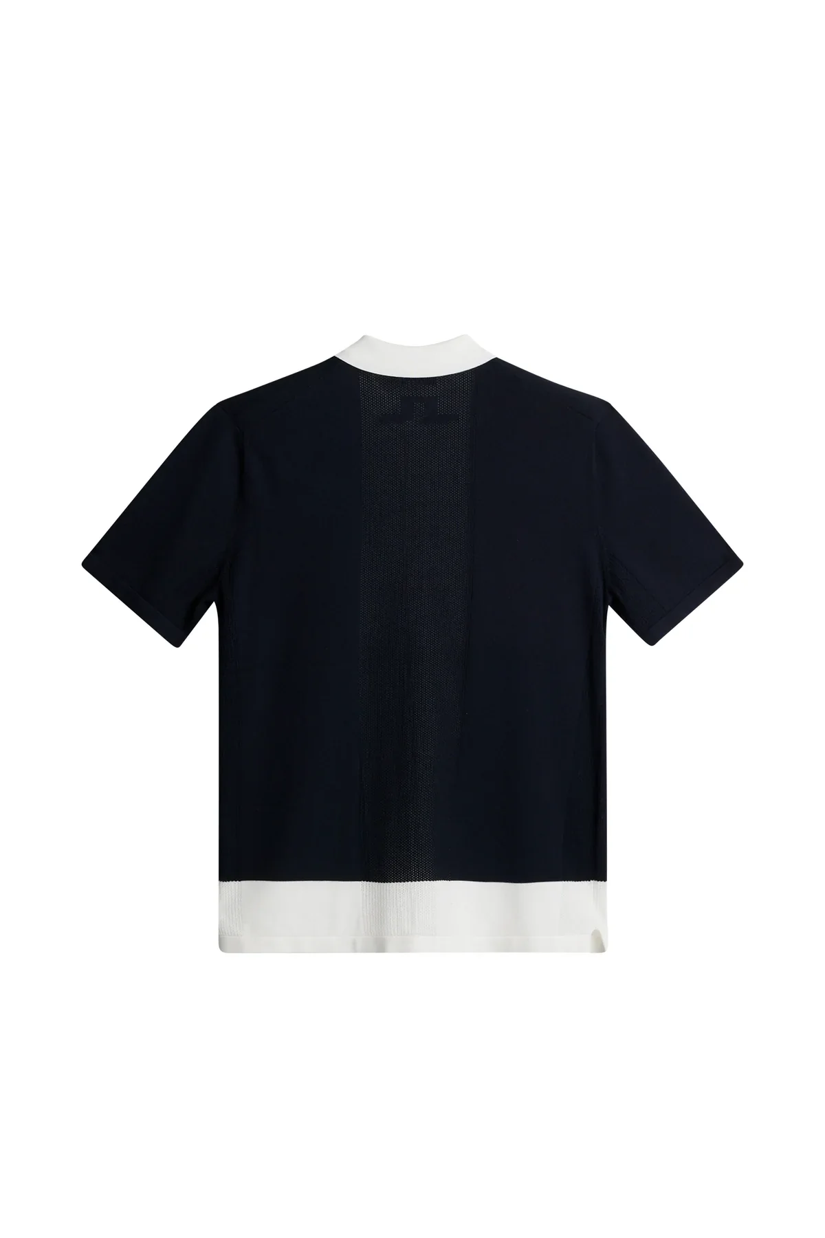 J. Lindeberg Rue Knitted Polo Shirt Navy - Image 7