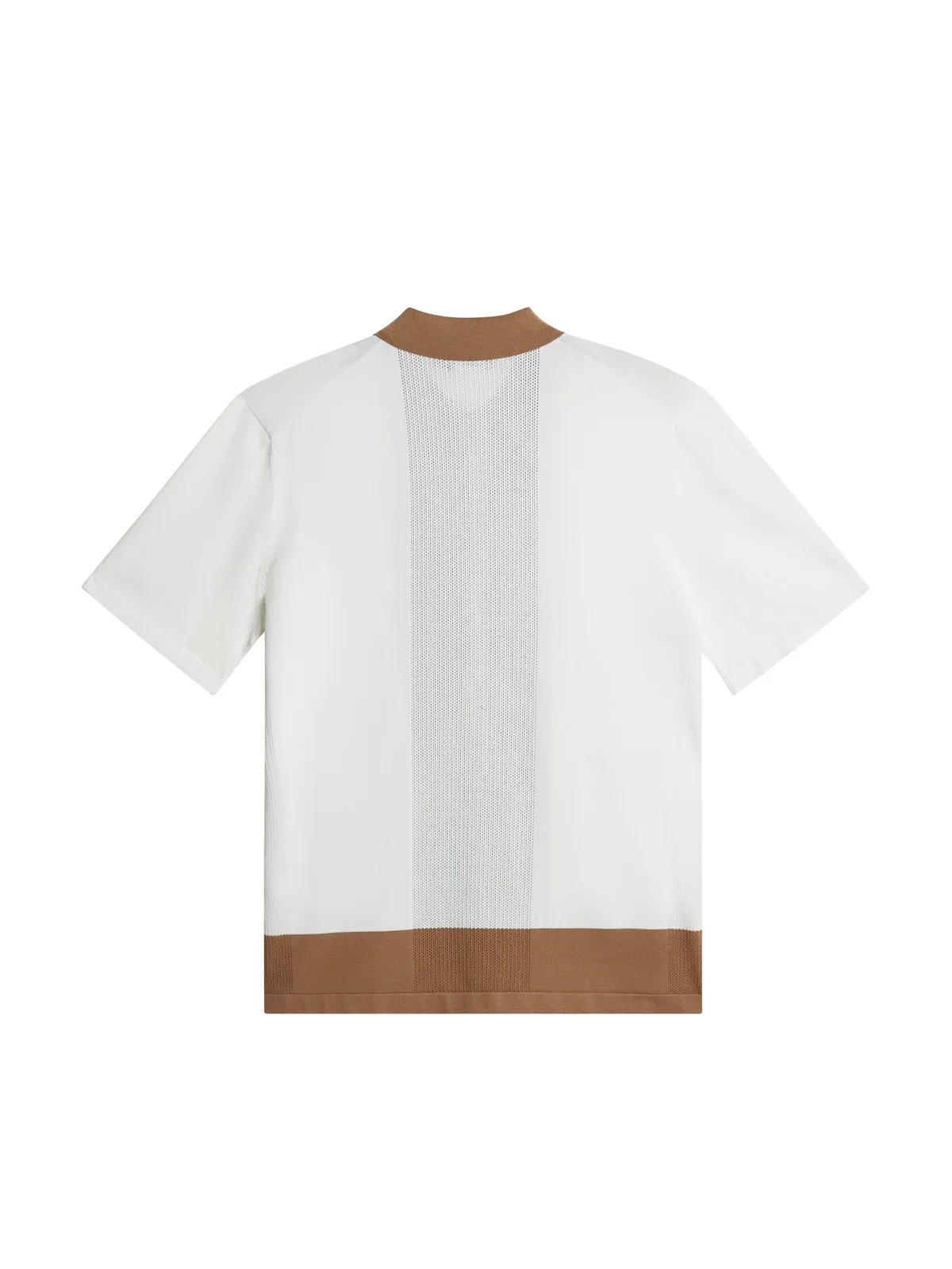 J. Lindeberg Rue Knitted Polo Shirt White - Image 7
