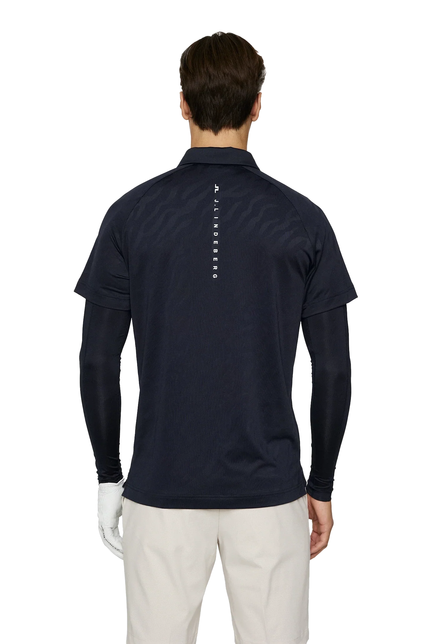 J. Lindeberg Wilhelm Polo - Black - Image 2
