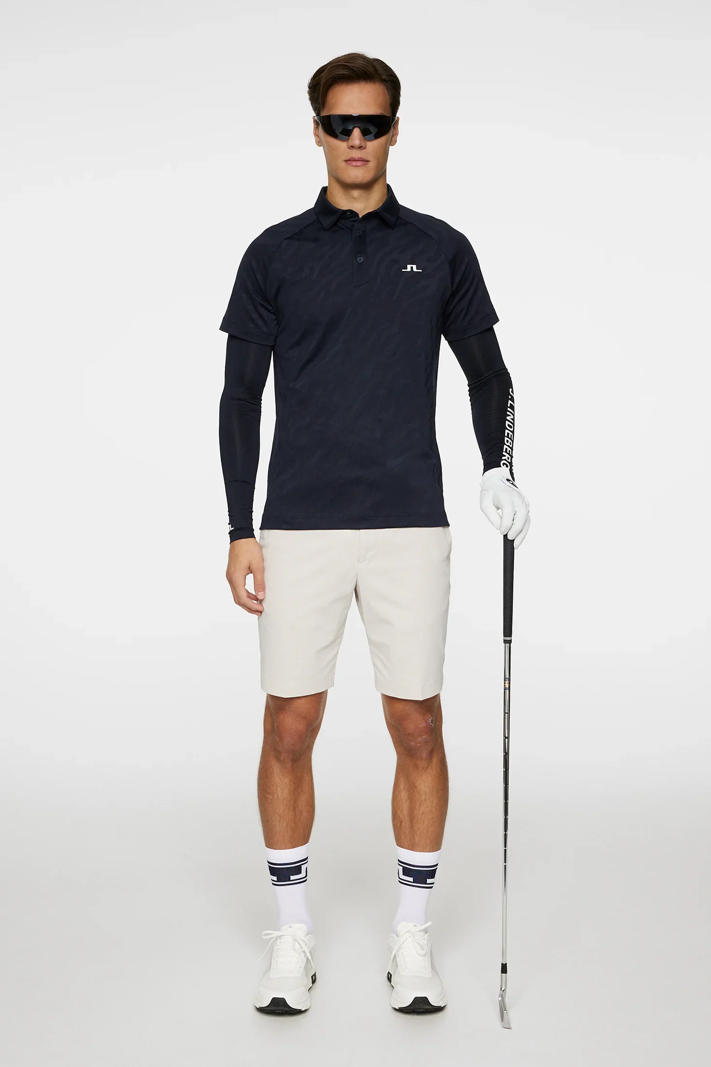 J. Lindeberg Wilhelm Polo - Navy - Image 4
