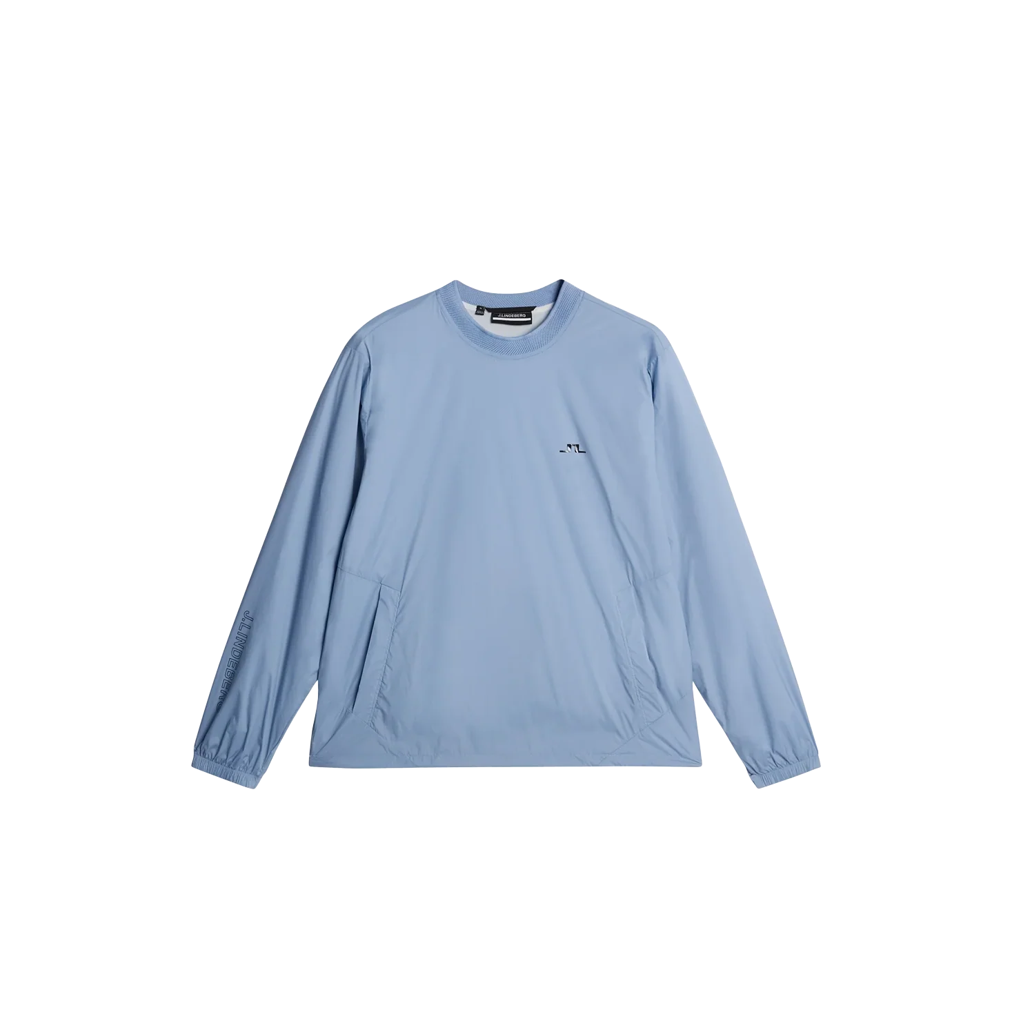 J.Lindeberg JL Pro Crewneck Windbreak - Rain Washed - Image 3