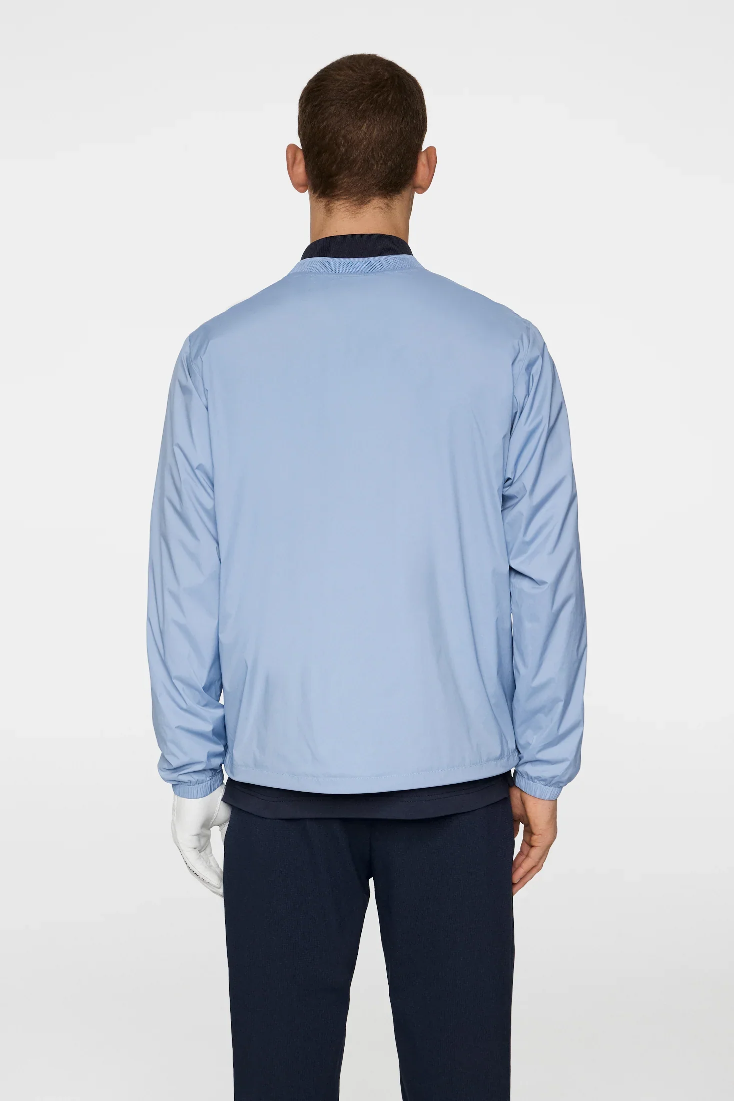 J.Lindeberg JL Pro Crewneck Windbreak - Rain Washed - Image 7