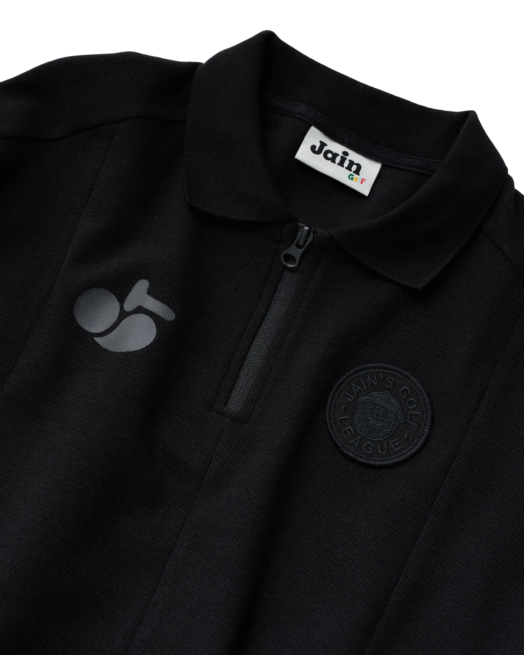 Jain Polo Long Sleeve - Black - Image 3