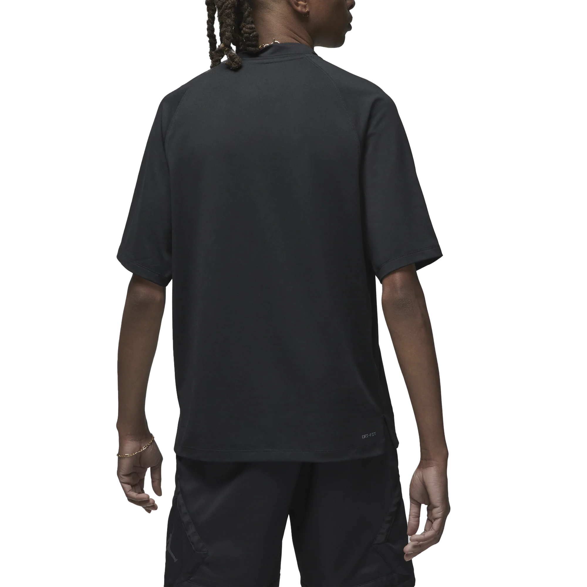 Jordan Dri-FIT Sport Golf Mock Neck T-Shirt Black - Image 6
