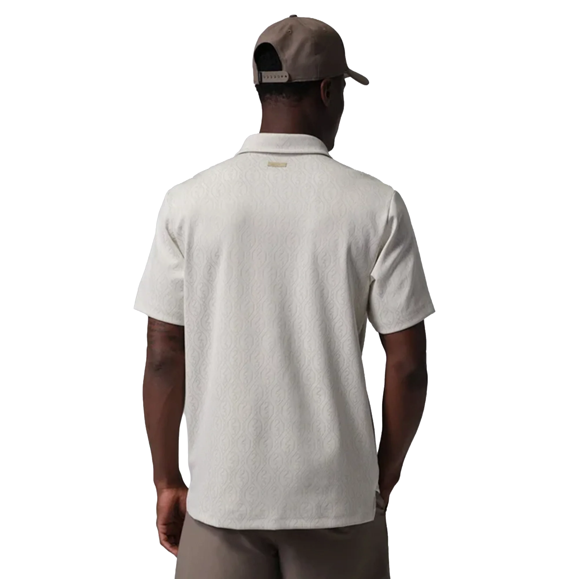 Jordan Sport Men's Golf Jacquard Polo - Sail - Image 2