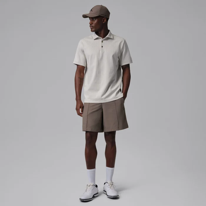 Jordan Sport Men's Golf Jacquard Polo - Sail - Image 3