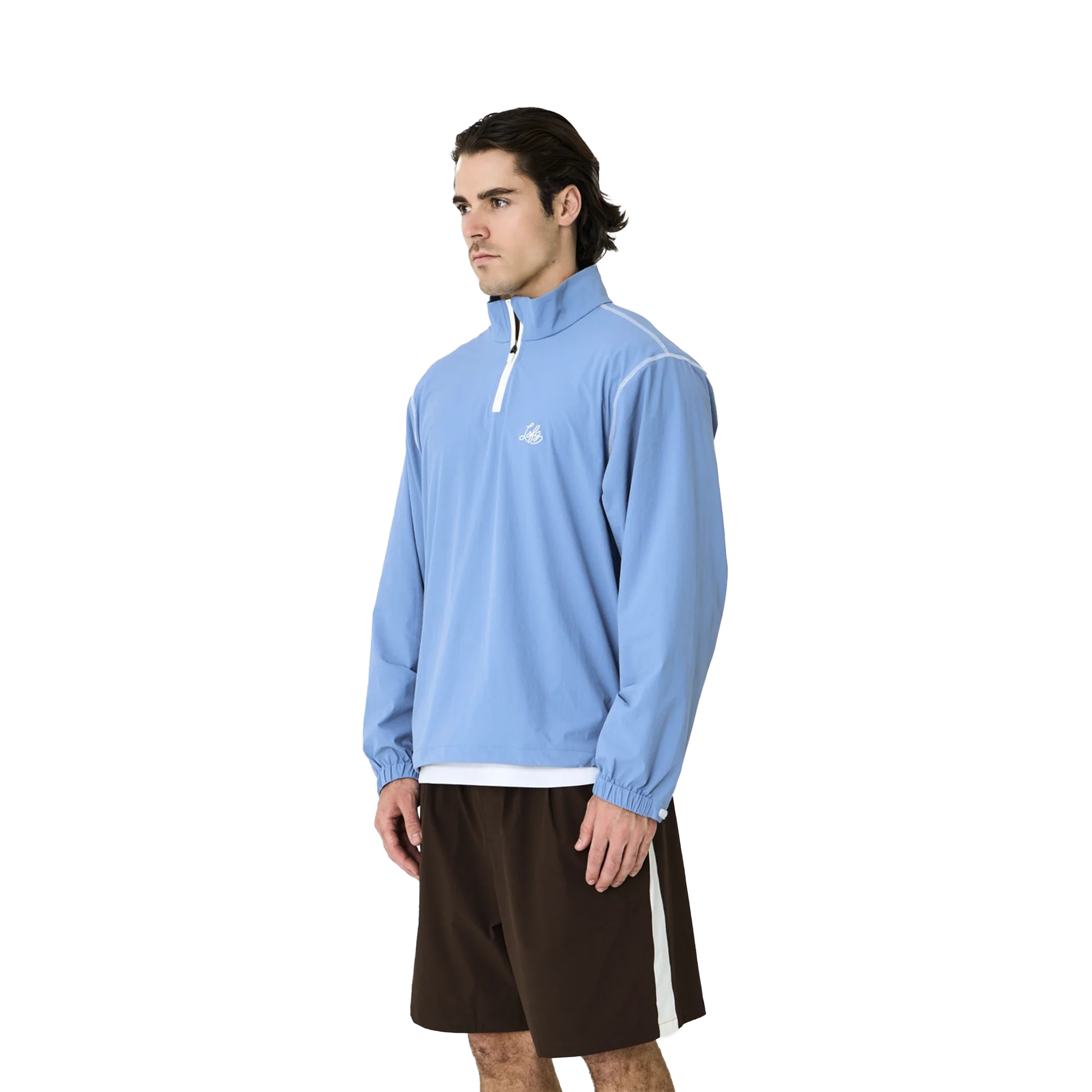 Left of Field Golf Bridgewater 1/2 Zip Technical Pullover - Storm Blue - Image 2