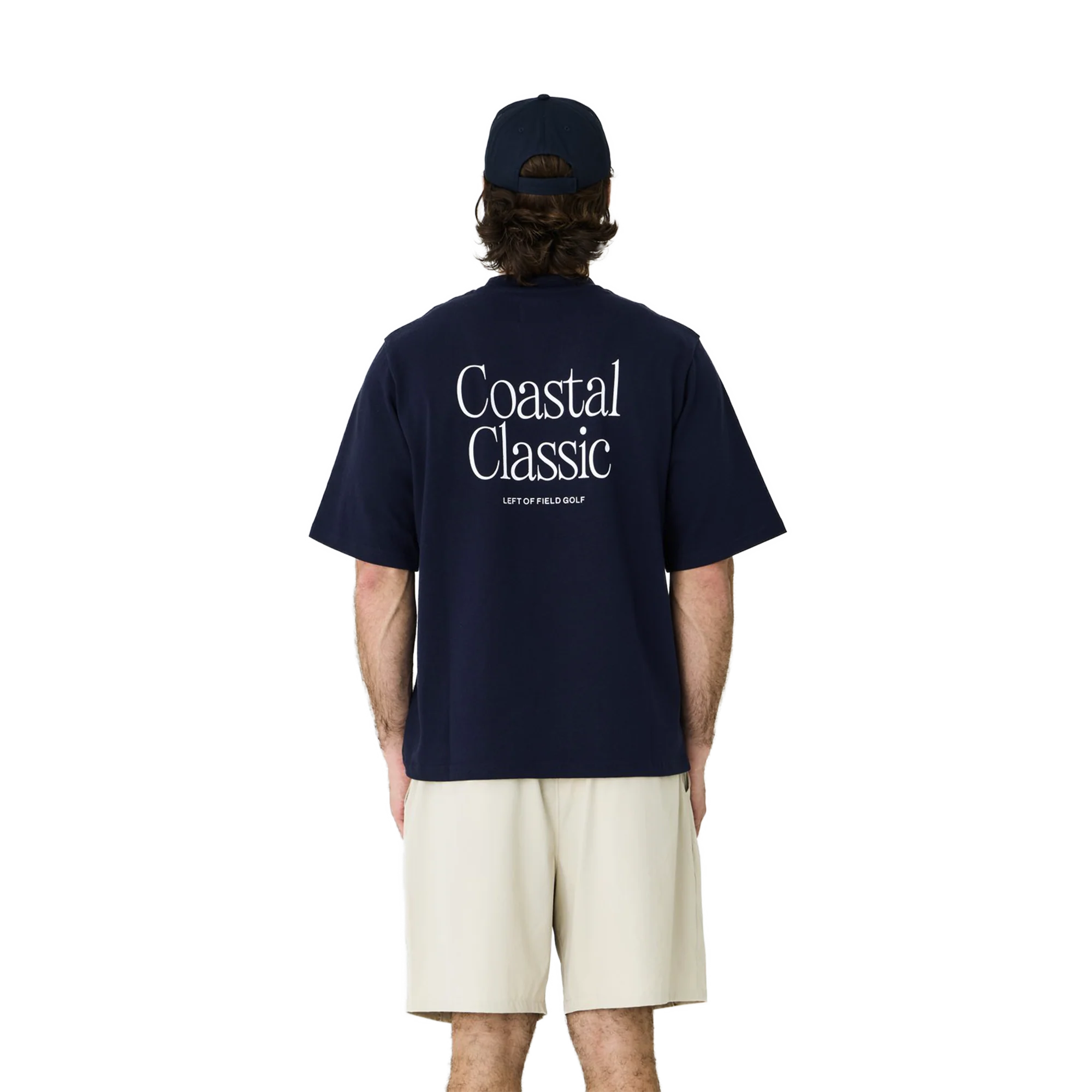 Left of Field Golf Coastal Classic Tee - Navy - Image 3