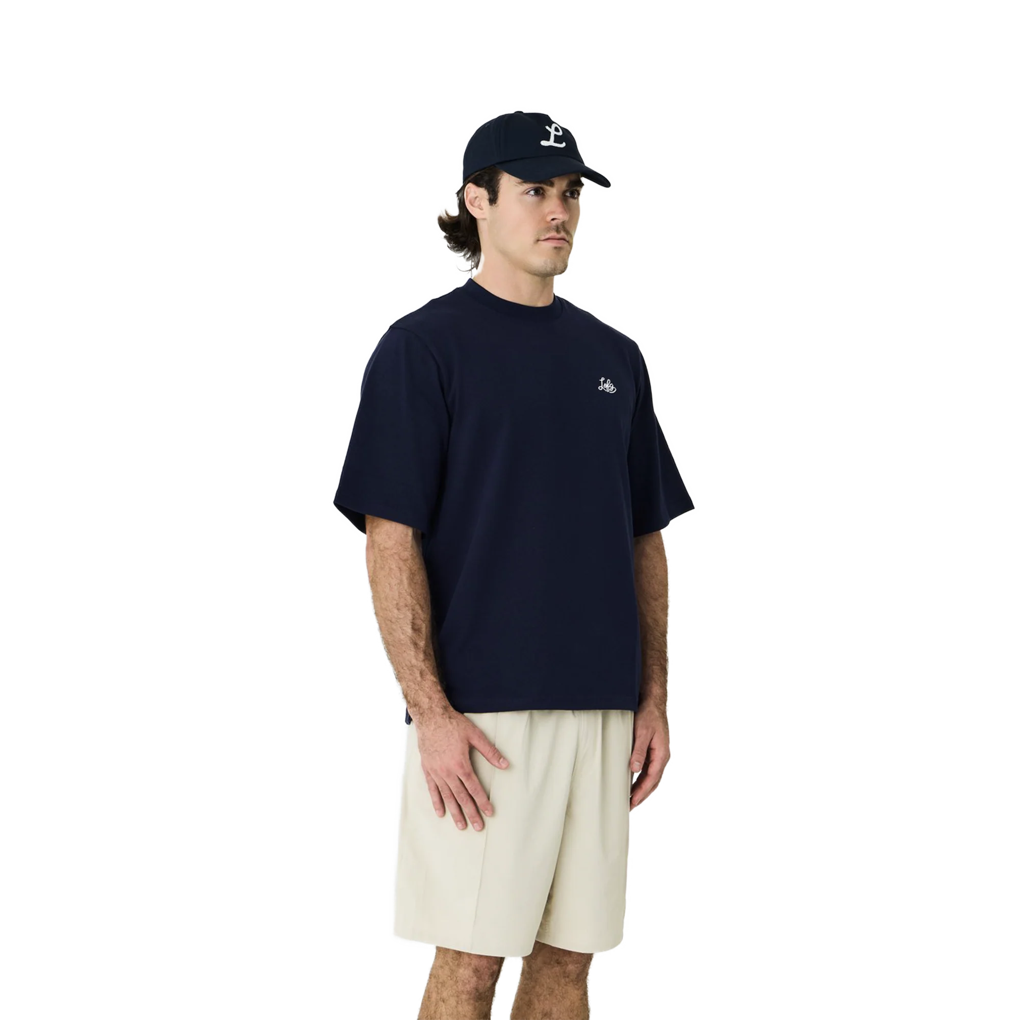 Left of Field Golf Coastal Classic Tee - Navy - Image 4