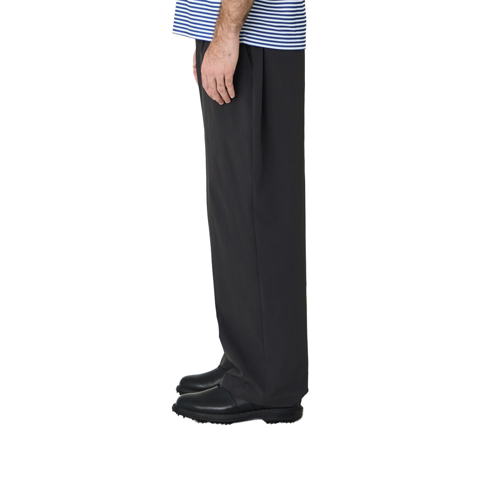 Left of Field Golf Double Pleated Lite Technical Pant - Dark Slate - Image 3