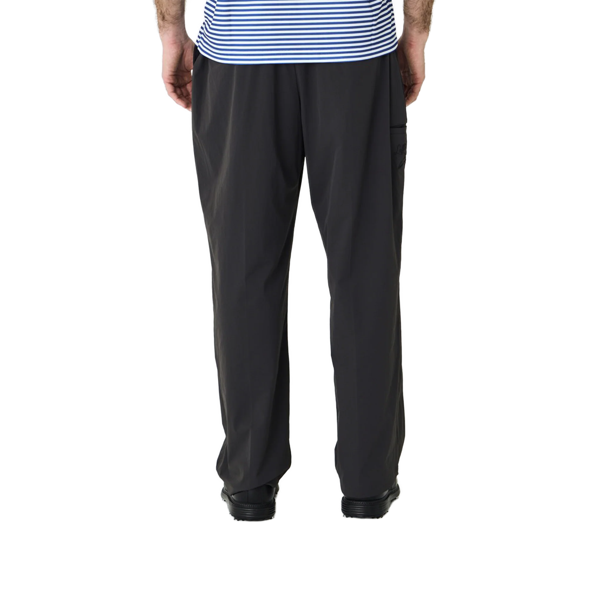 Left of Field Golf Double Pleated Lite Technical Pant - Dark Slate - Image 5