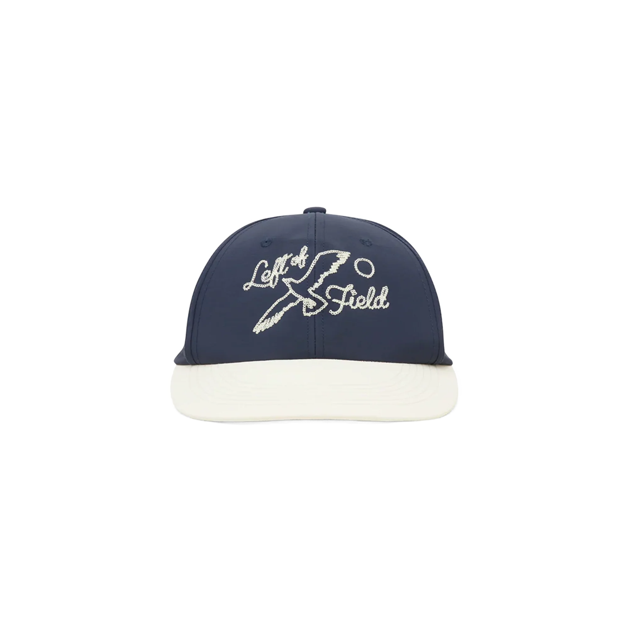 Left of Field Golf Duckbill Brids Cap - Navy/Cream